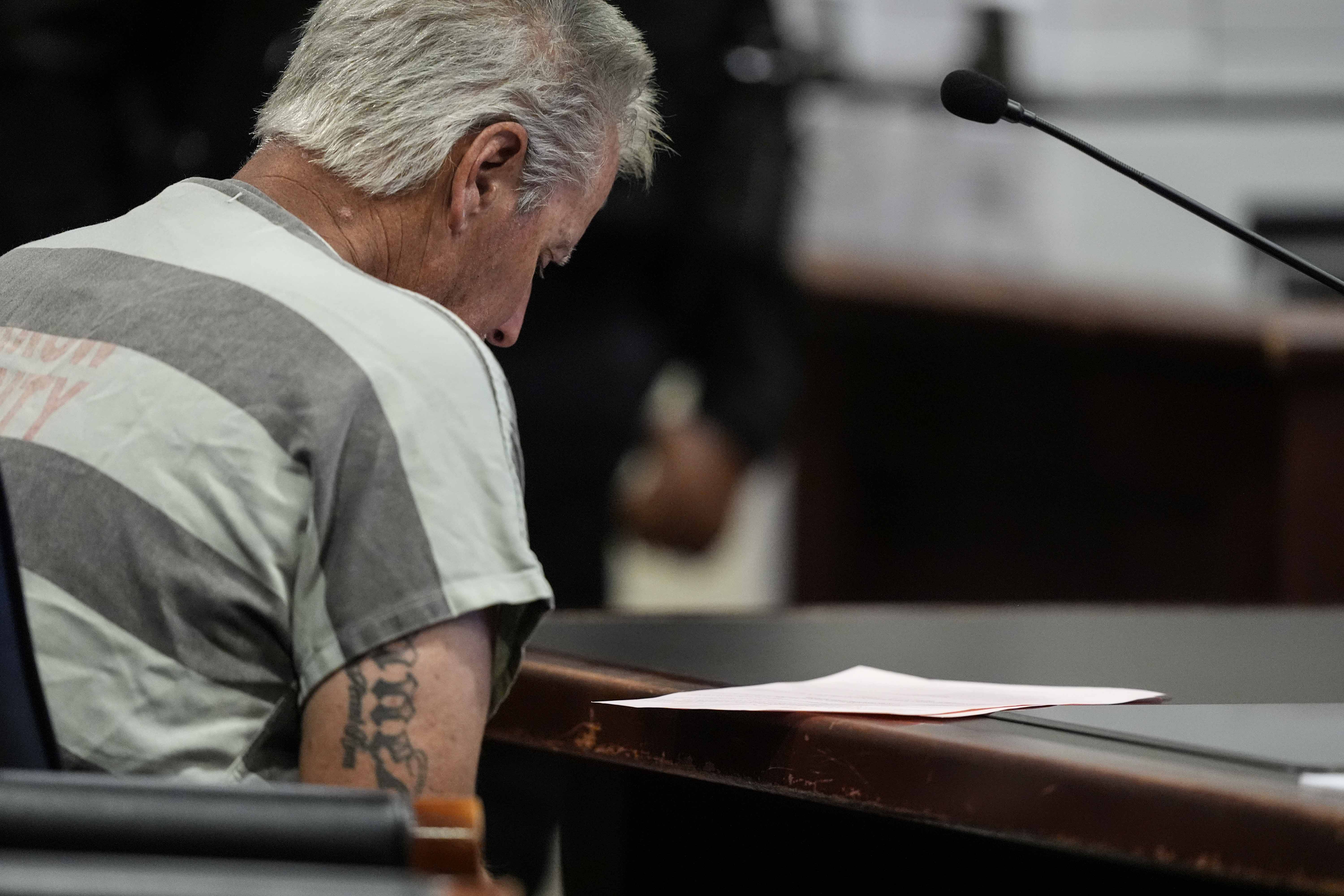 Colin Gray sits in the Barrow County courthouse for his first appearance on September 6, 2024, in Winder, Georgia. | Source: Getty Images