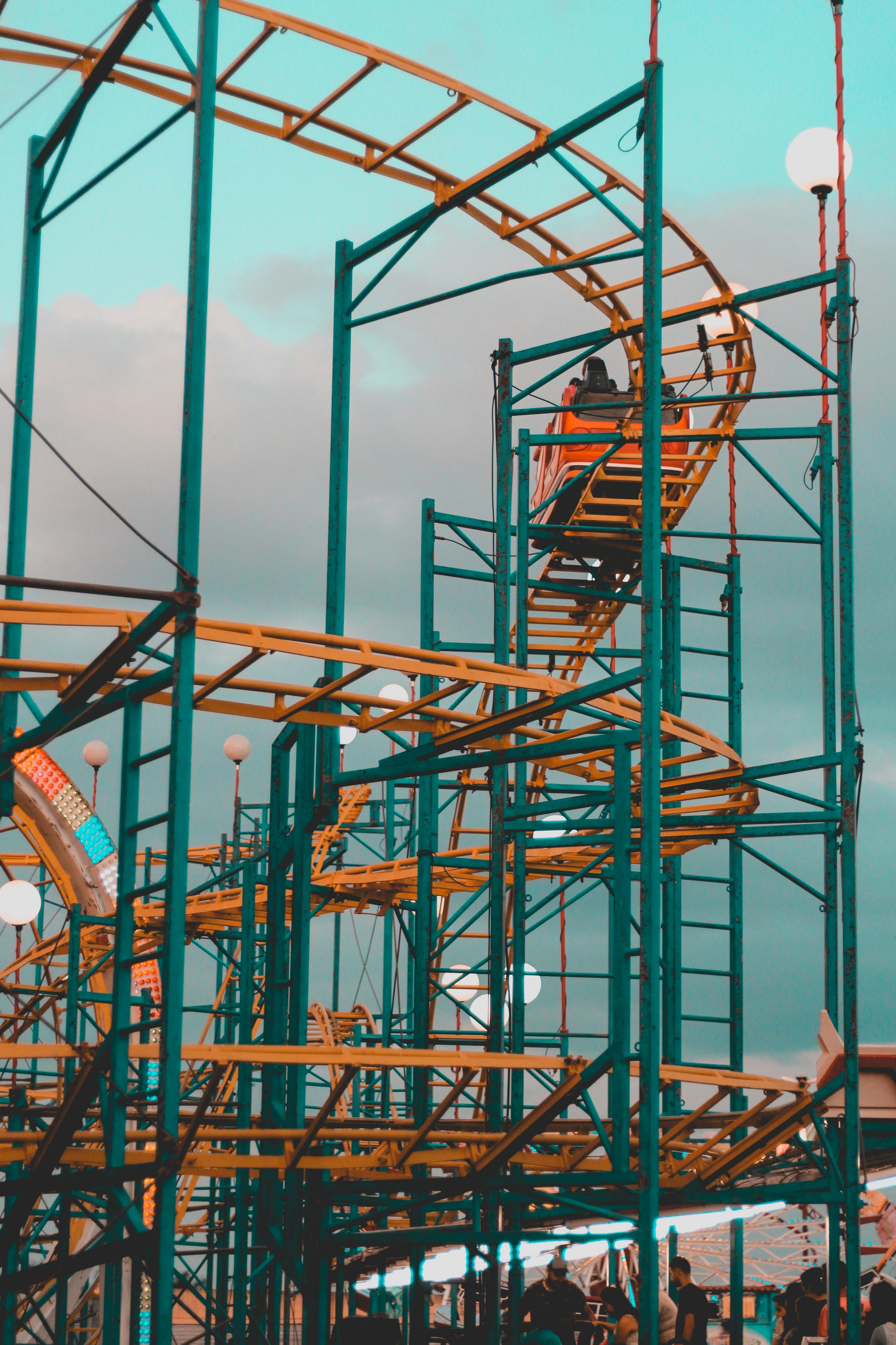 Huge roller coaster | Source: Pexels
