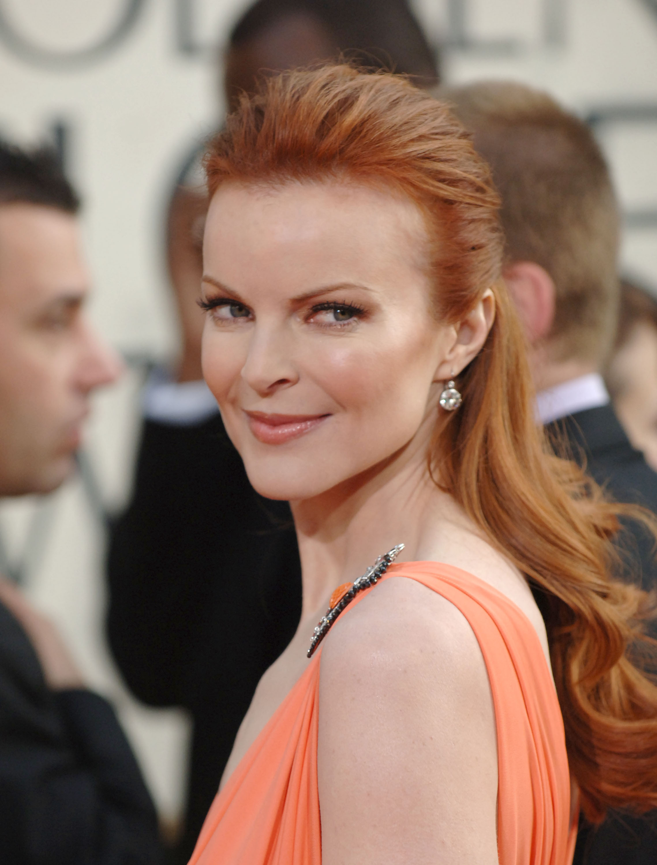 Marcia Cross at The 63rd Annual Golden Globe Awards on January 16, 2006. | Source: Getty Images
