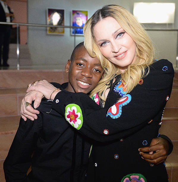David Banda and Madonna at her Evening of Music, Art, Mischief and Performance to Benefit Raising Malawi at Faena Forum on December 3, 2016 in Miami Beach, Florida | Photo: Getty Images