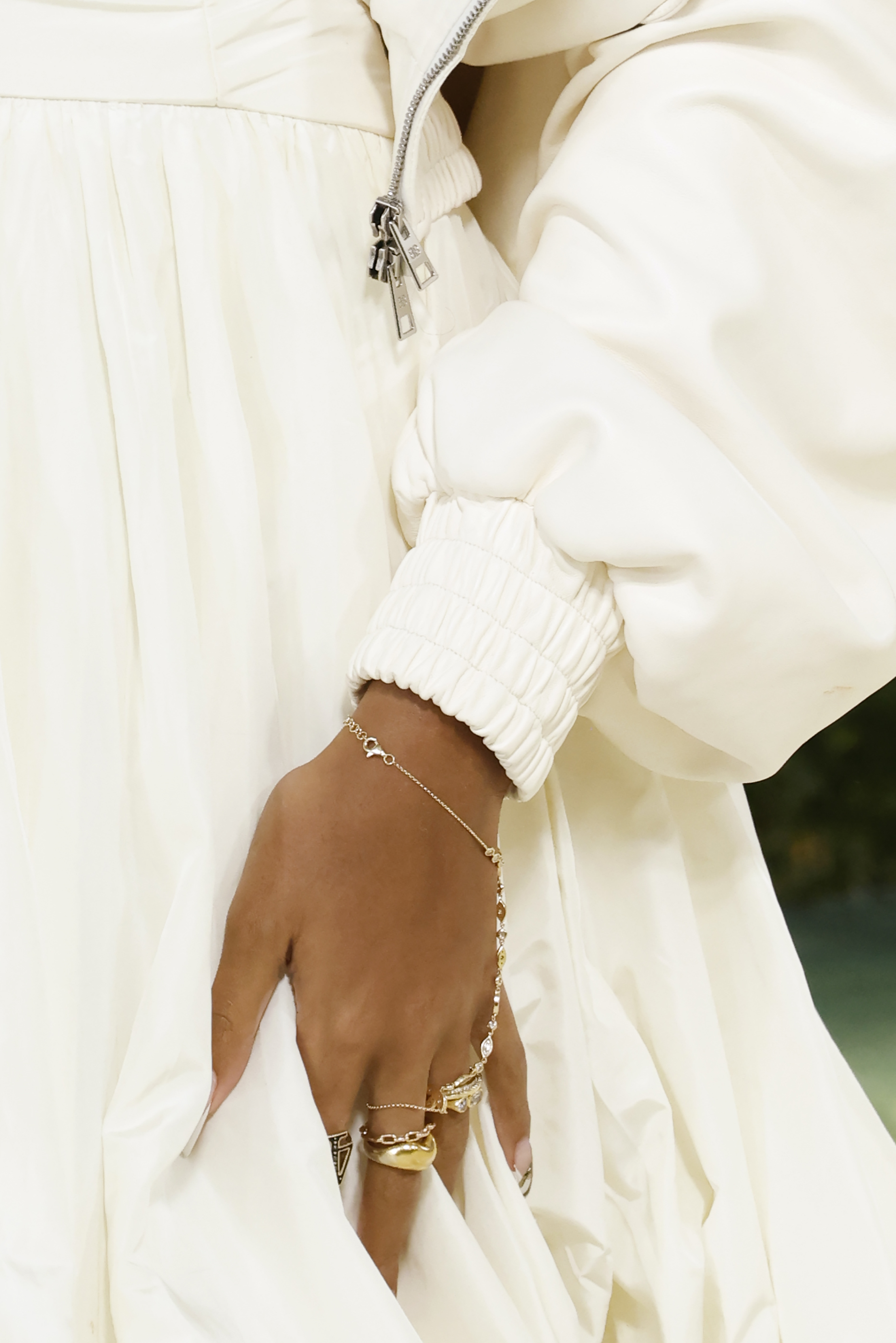 Blue Ivy Carter, jewelry detail, attends the 2026 Met Gala celebrating "Costume Art" at Metropolitan Museum of Art on May 4, 2026 in New York City | Source: Getty Images