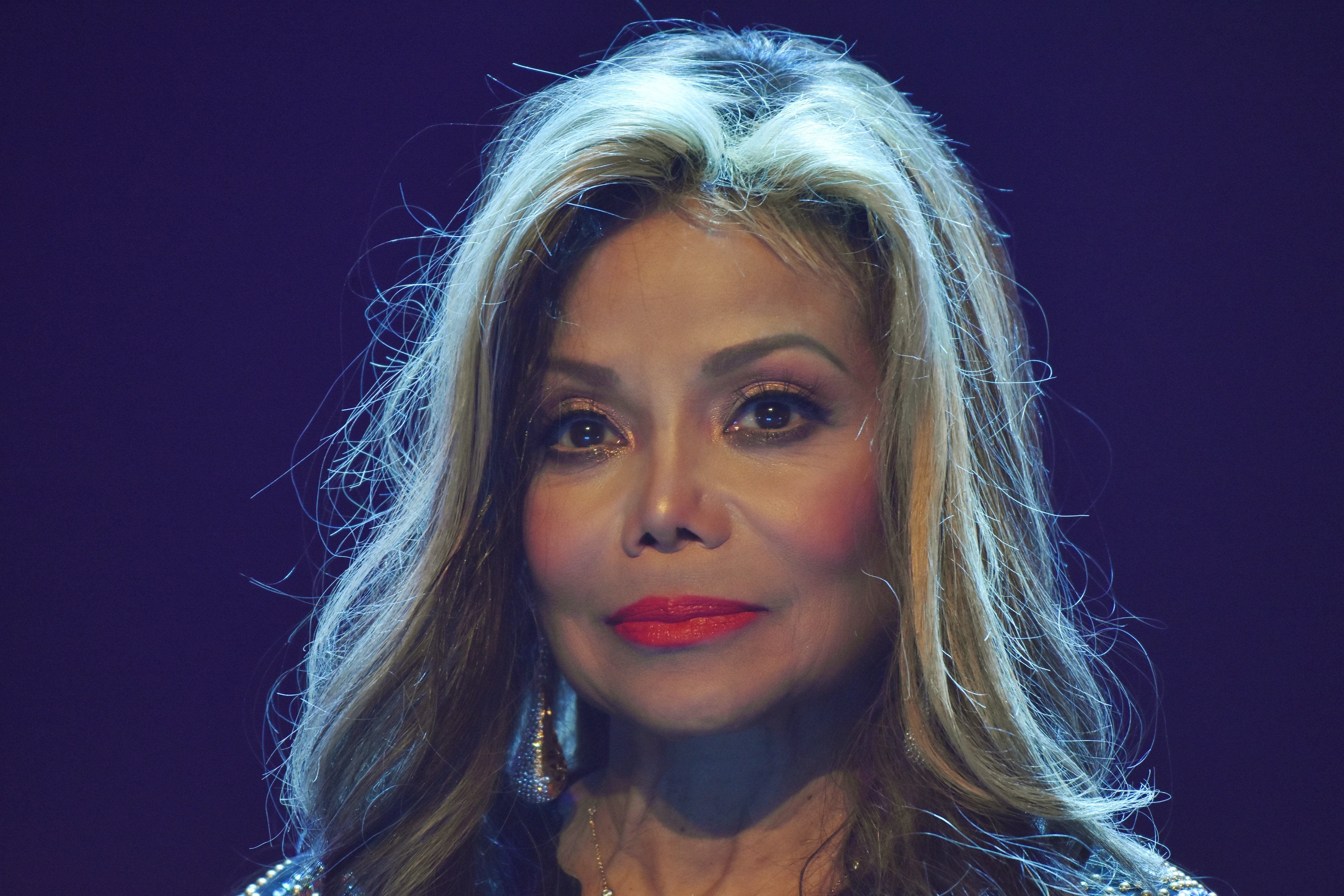 La Toya Jackson at the press conference of the show 'Forever The Best Show About The King of Pop' at Centro Cultural Teatro 1 on January 30, 2019 | Photo: GettyImages