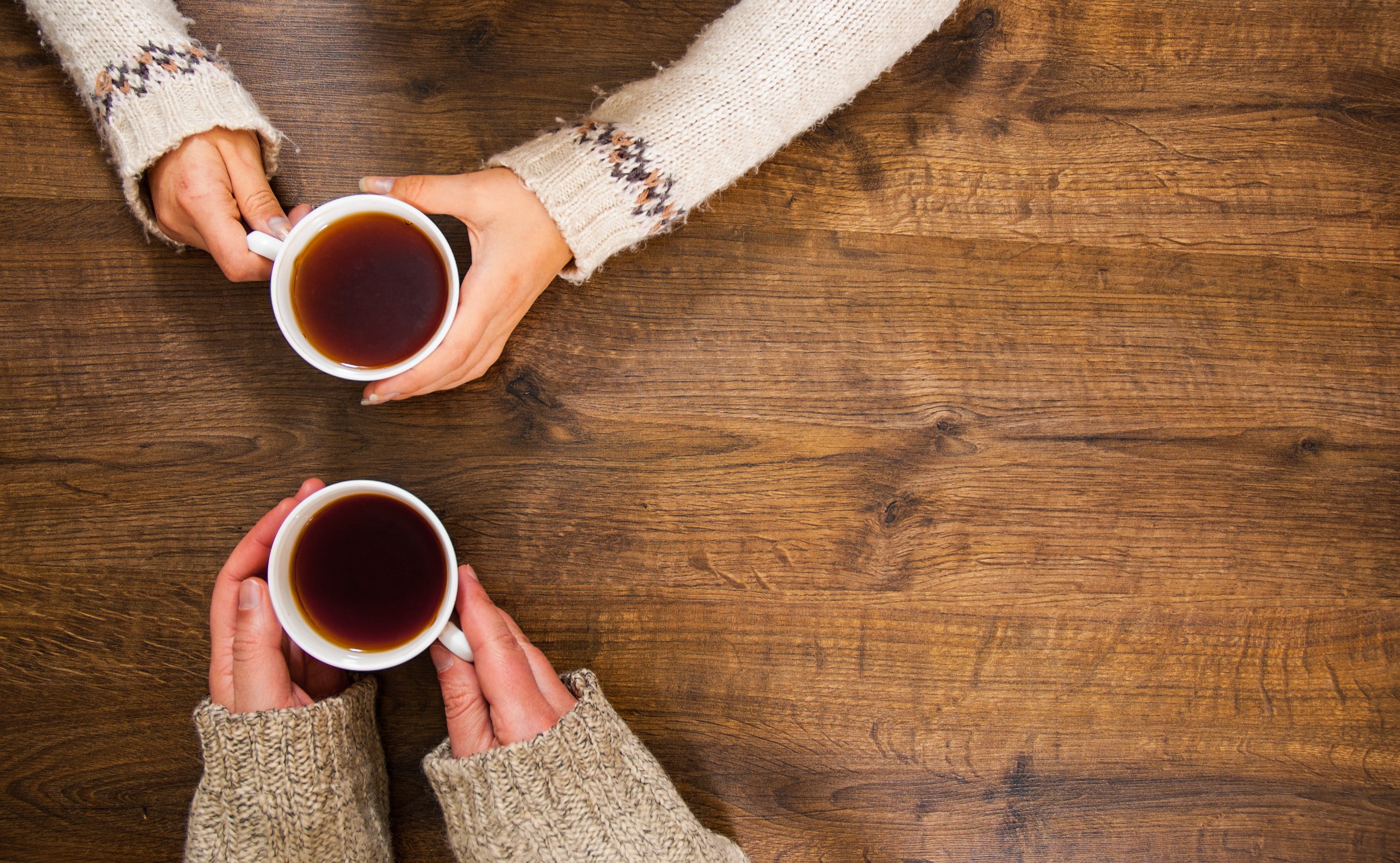 Par de tazas de té. | Foto: Shutterstock