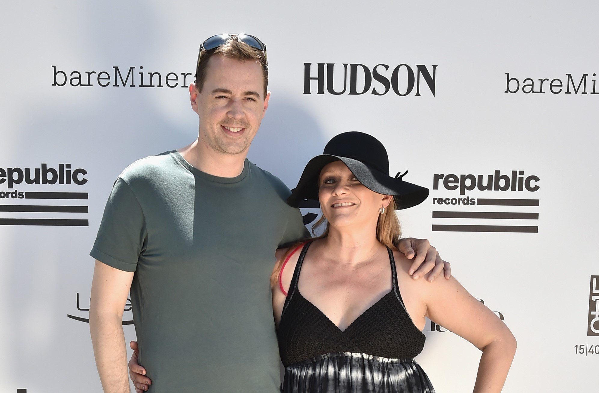 Actor Sean Murray and Carrie James attend The Hyde Away during Coachella on April 15, 2017 in Thermal, California. | Source: Getty Images