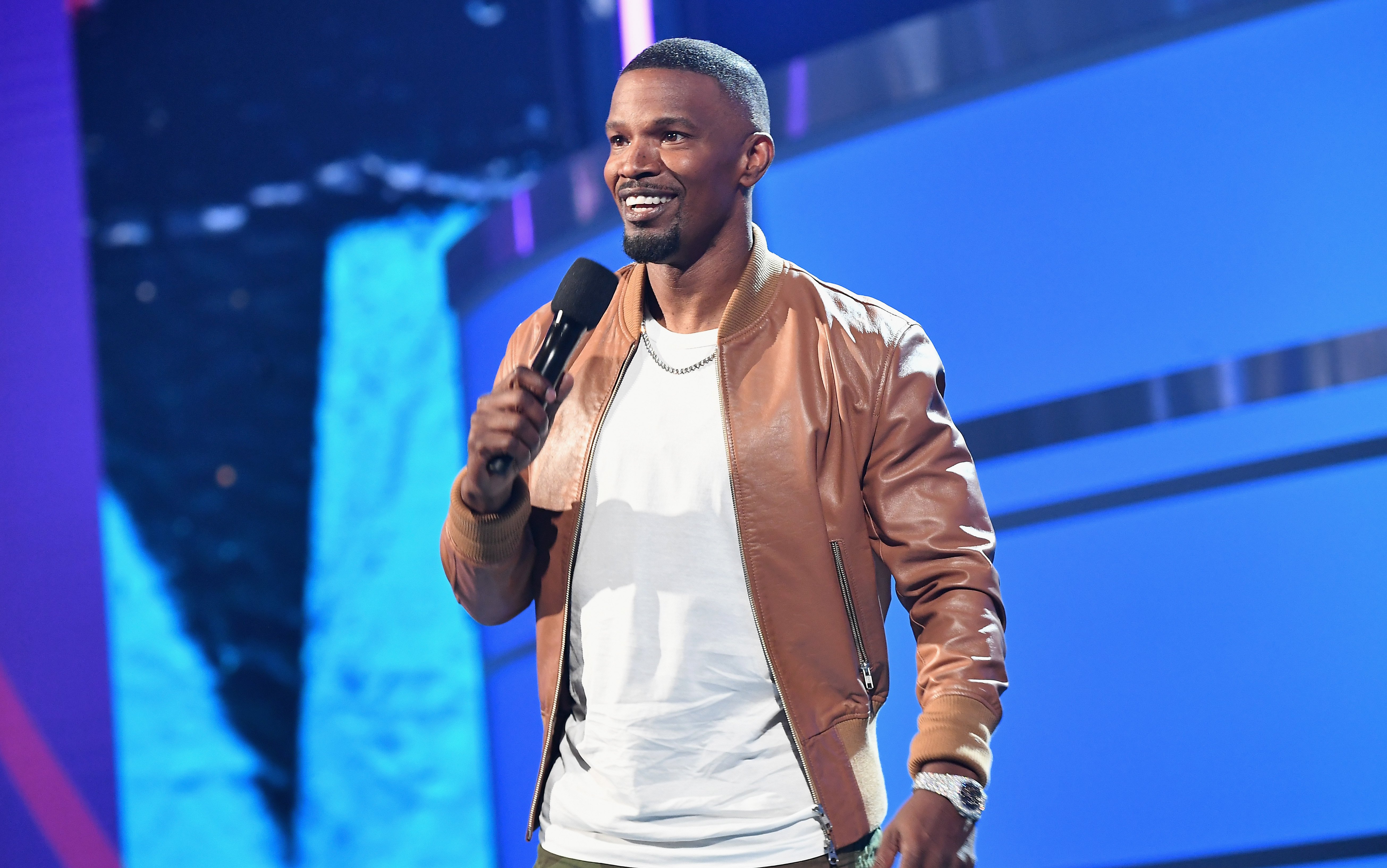 Jamie Foxx speaks onstage during the 2018 BET Awards at Microsoft Theater on June 24, 2018 in Los Angeles, California. | Photo: Getty Images