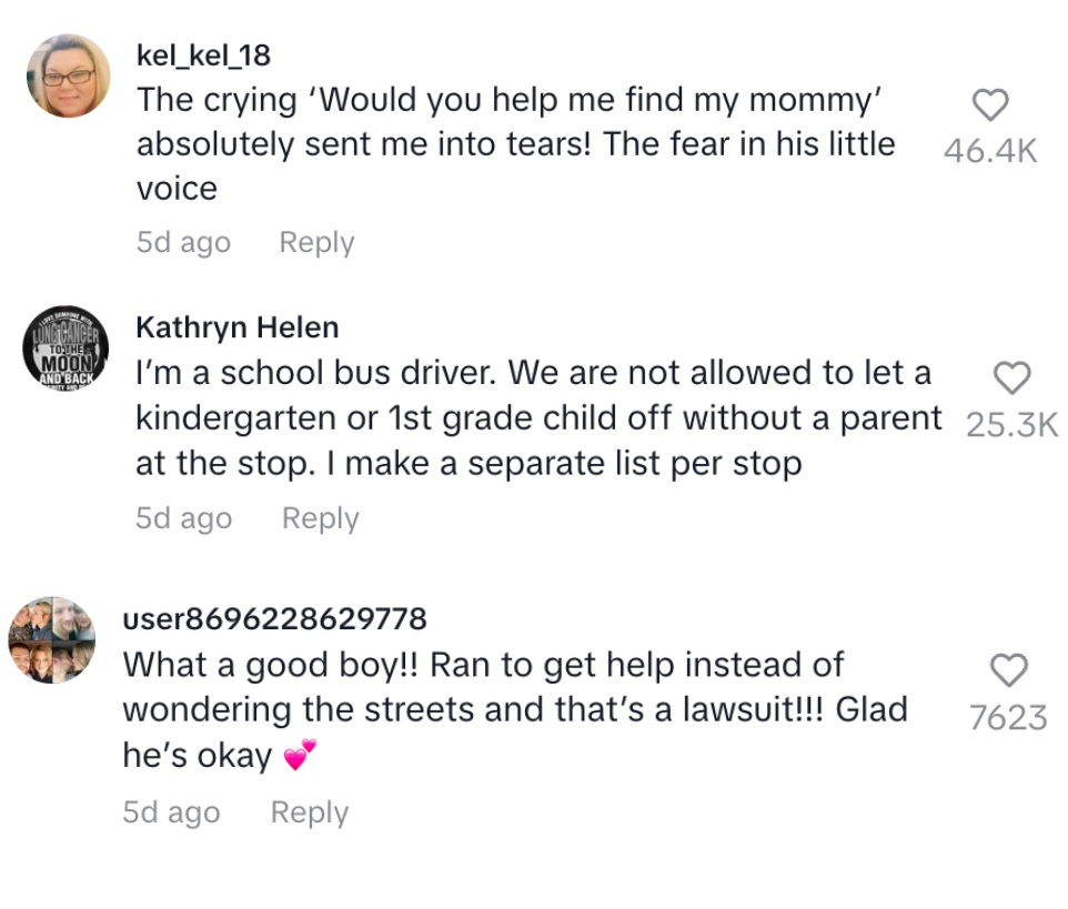 People shared their thoughts regarding the situation. | Source: TikTok.com/@kellymulholland95