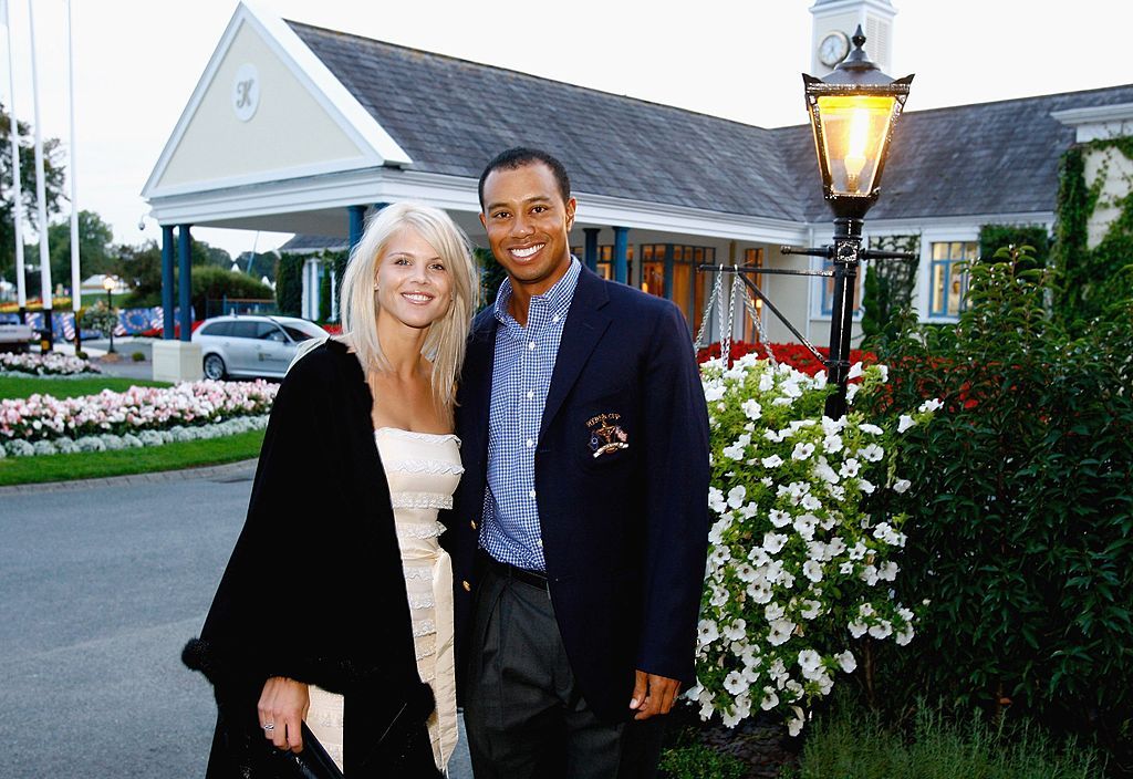 Tiger Woods with his then-wife Elin Nordegren at the 2006 Ryder Cup in Kildare, Ireland | Source: Getty Images