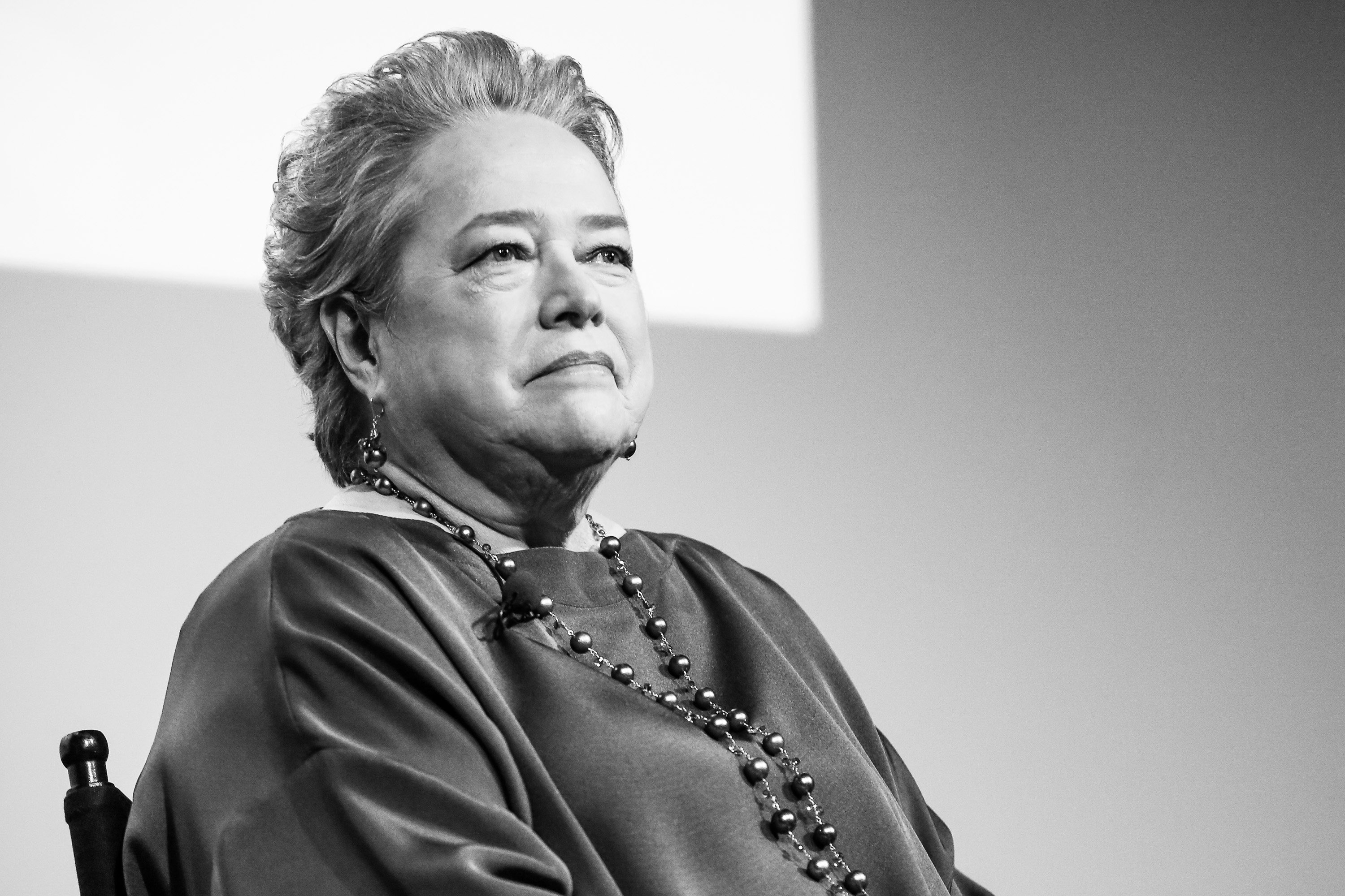 Kathy Bates at the "Look West" New York Times event on June 10, 2015, in West Hollywood, California. | Source: Chelsea Lauren/Getty Images