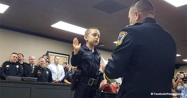 6-year-old girl with cancer told ’it's time to enjoy some life’ – gets sworn in as police officer