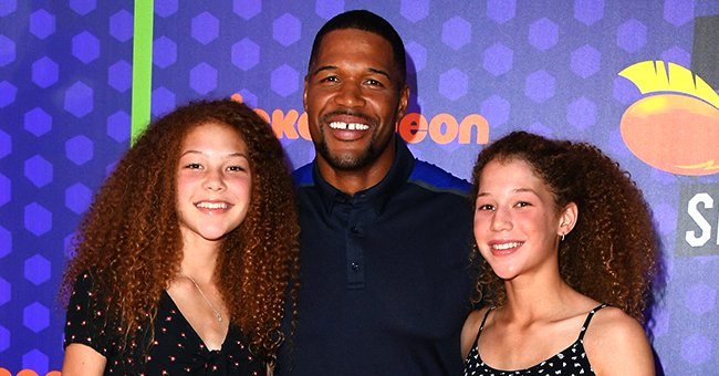 Michael Strahan's Oldest Daughter Tanita Glows in Orange Off-Shoulder ...