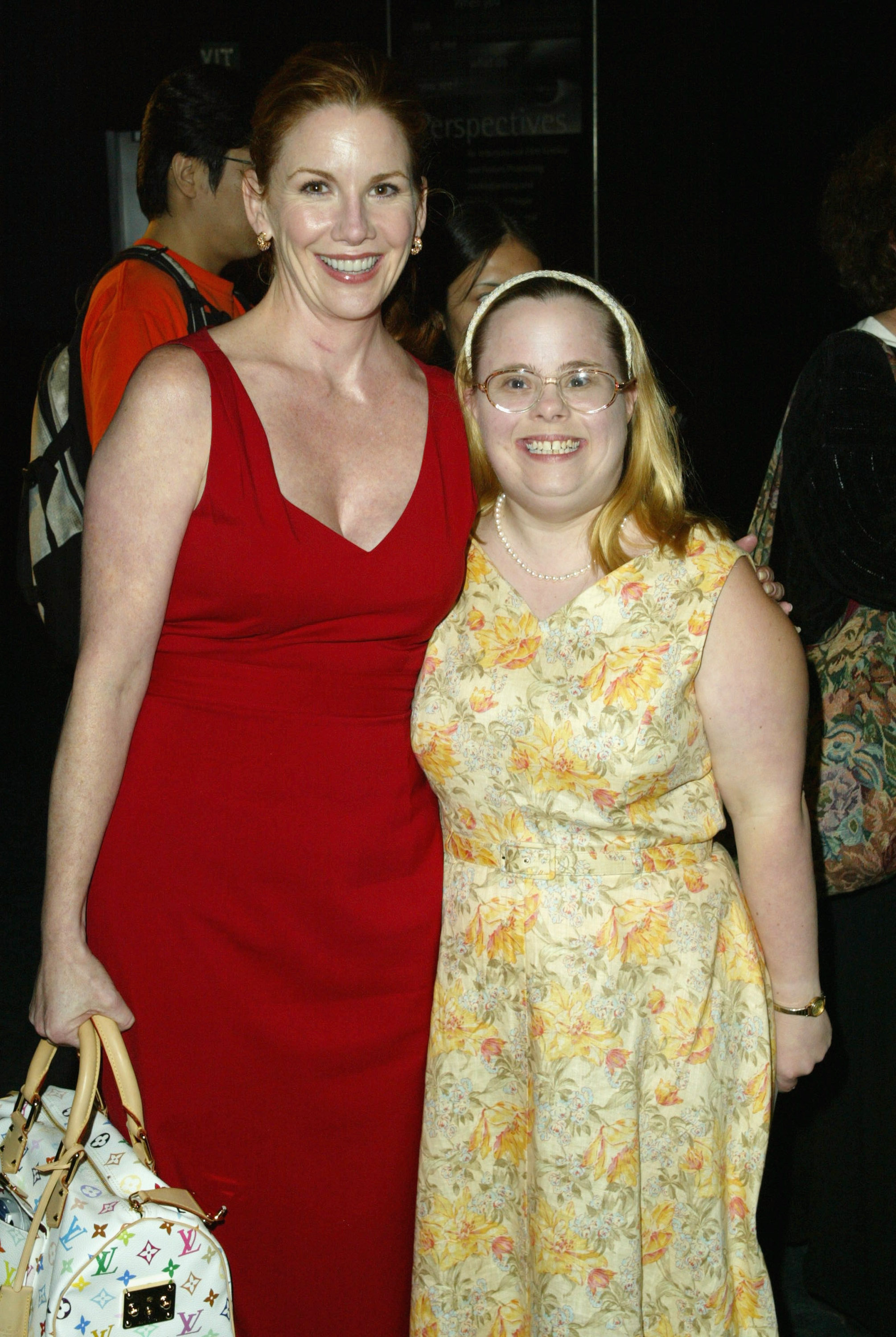 Melissa Gilbert and Andrea Fay Friedman at the International Film Festival and Forum at the ArcLight, Media Forum July 27, 2003 in Hollywood, California | Source: Getty Images