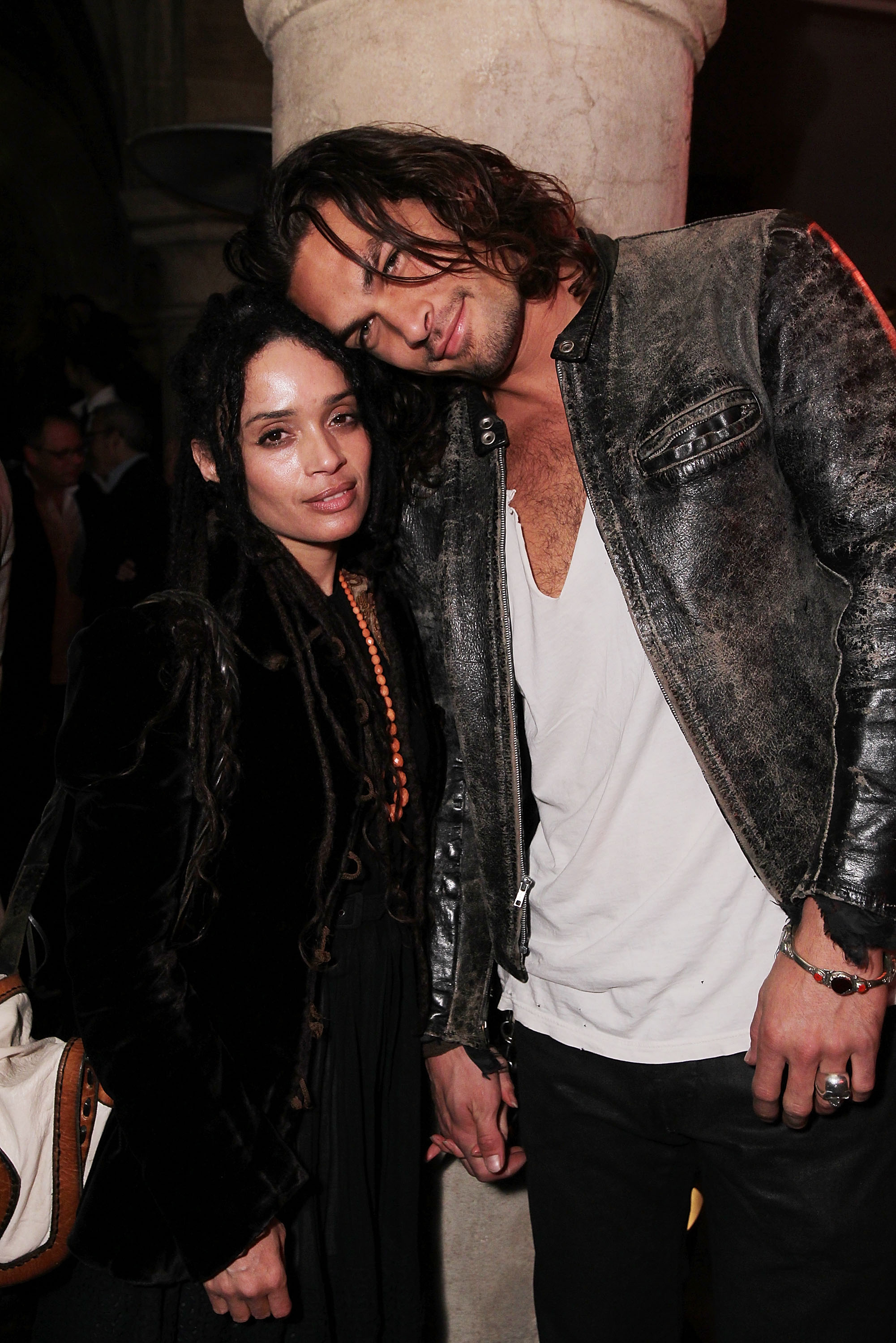 Lisa Bonet and Jason Momoa at Entertainment Weekly's party to celebrate the Best Director Oscar Nominees held at Chateau Marmont on February 25, 2010, in Los Angeles, California. | Source: Getty Images