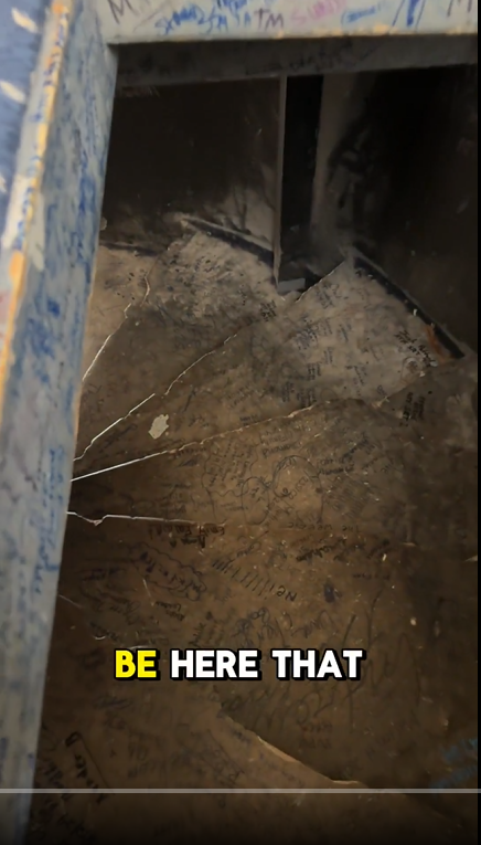 The stairs inside a hidden passage under the US Capitol, from a post dated May 9, 2025 | Source: X/RepTimMooreNC