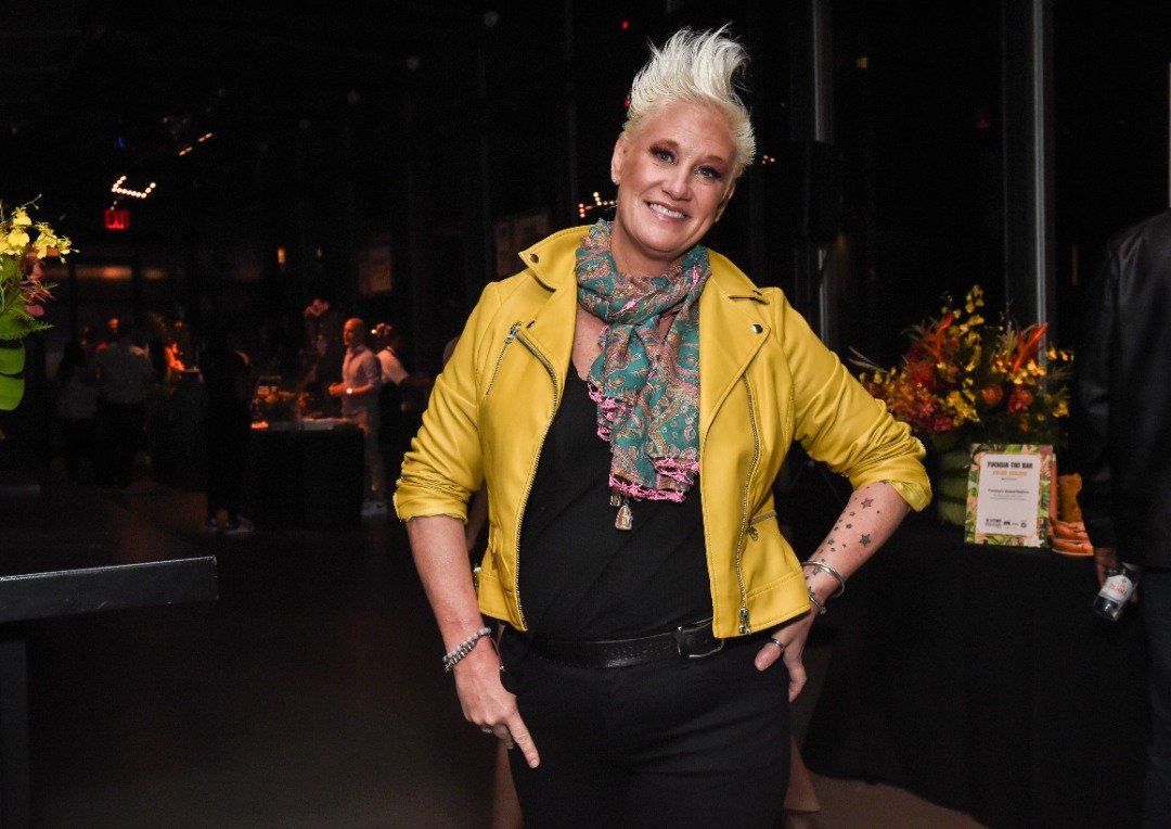 Chef Anne Burrell poses during Tiki Showdown presented by Bacardi Rums hosted by Anne Burrell during Food Network & Cooking Channel New York City Wine & Food Festival presented by Capital One at Second on October 12, 2019 in New York City. | Source: Getty Images