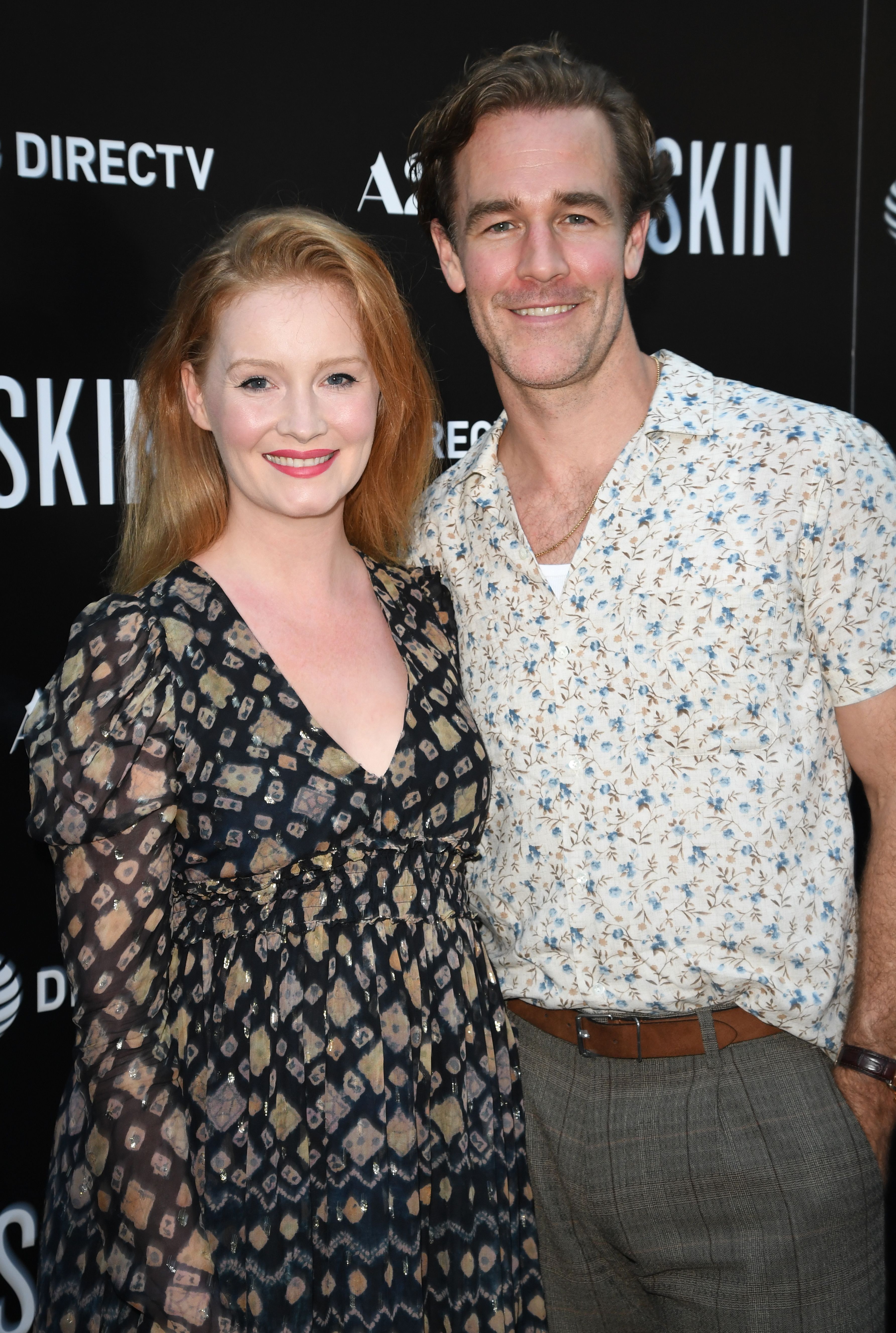 Kimberly and James Van Der Beek at the special screening of "Skin" on July 11, 2019, in Hollywood. | Source: Getty Images