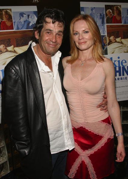 Alan Rosenberg and his wife Actress Marg Helgenberger attend the Premiere of Frankie and Johnny Are Married on June 7, 2004, at Clearview Cheslea West Cinemas, in New York City. | Source: Getty Images.