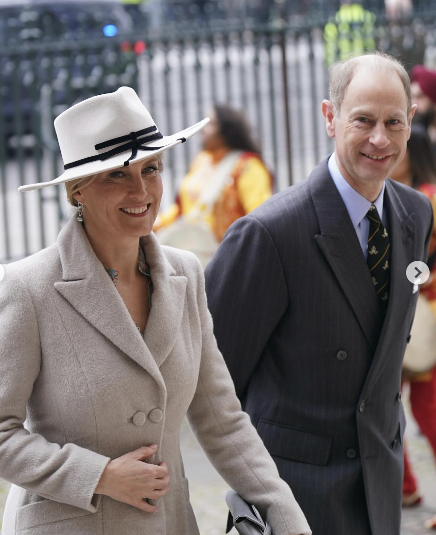 The Duke and Duchess of Edinburgh during the Commonwealth Day celebration, dated March 2024 | Source: Instagram/theroyalfamily/ily/