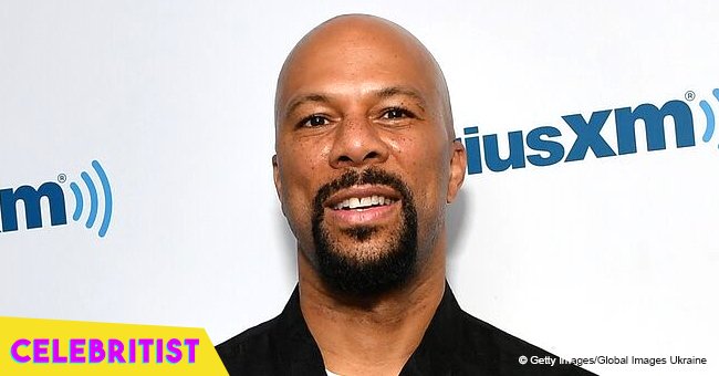 Rapper Common's lawyer ex-girlfriend stuns in cleavage-baring gown with thigh-high slit