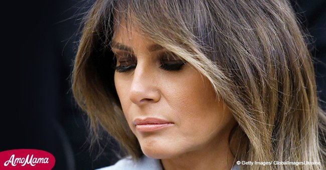 Melania Trump is mocked by Twitter users over gardening pics