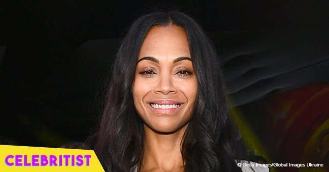 Zoe Saldana is all smiles in picture with her beautiful, look-alike sister