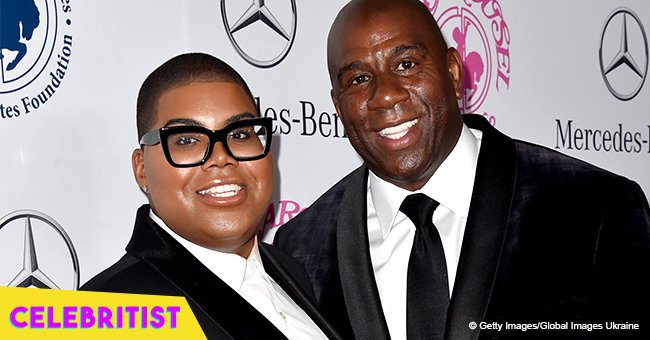 Magic Johnson shares nostalgic pic & sweet birthday message to 'amazing son' EJ