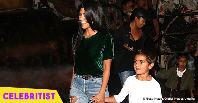 Kourtney K. and son Mason Disick enjoy quility time in recent video with baby True Thompson