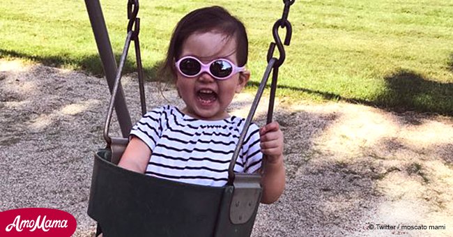 Two-year-old girl looks like a real 'Disney princess' thanks to a rare genetic condition