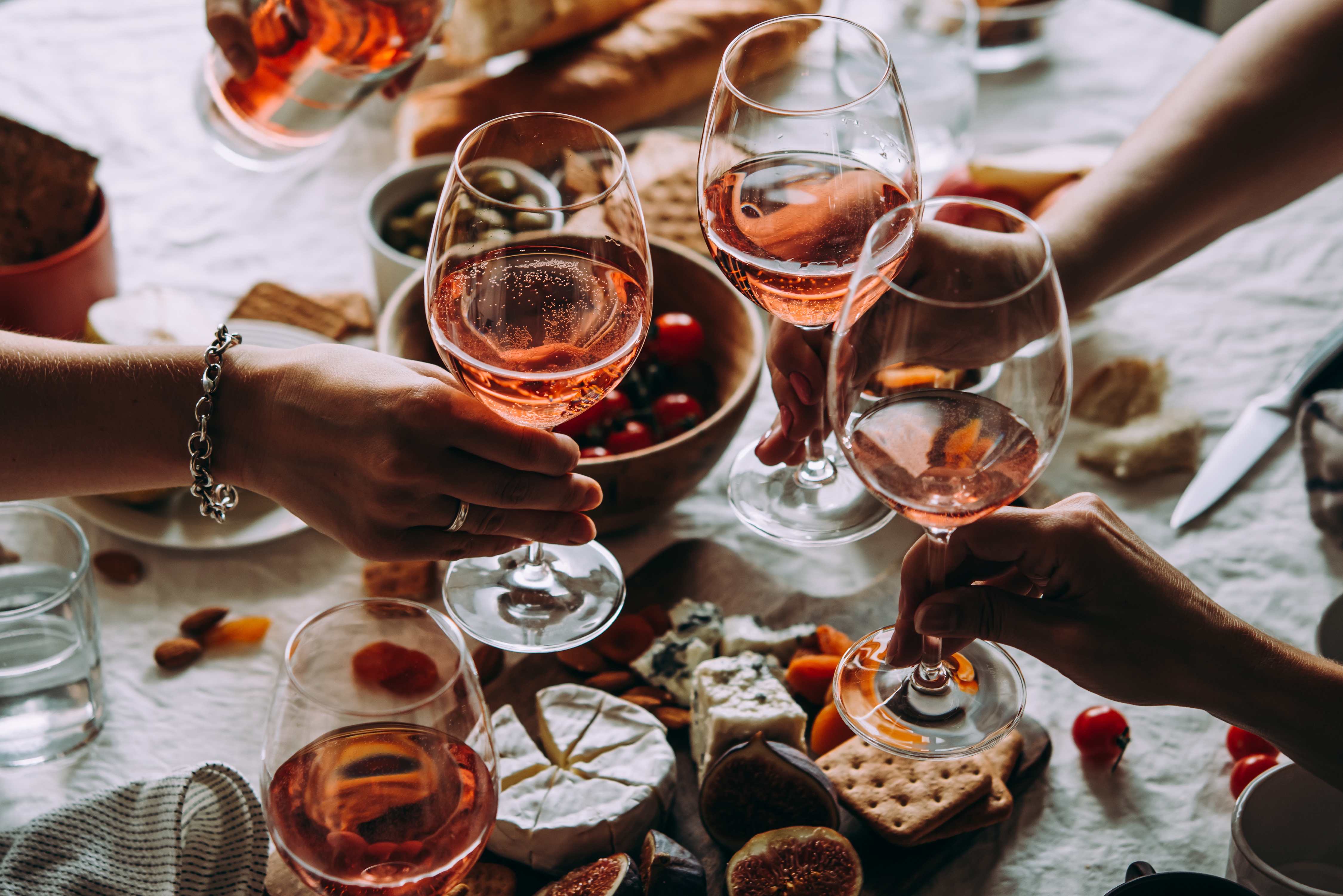 Glasses of rose wine | Source: Shutterstock
