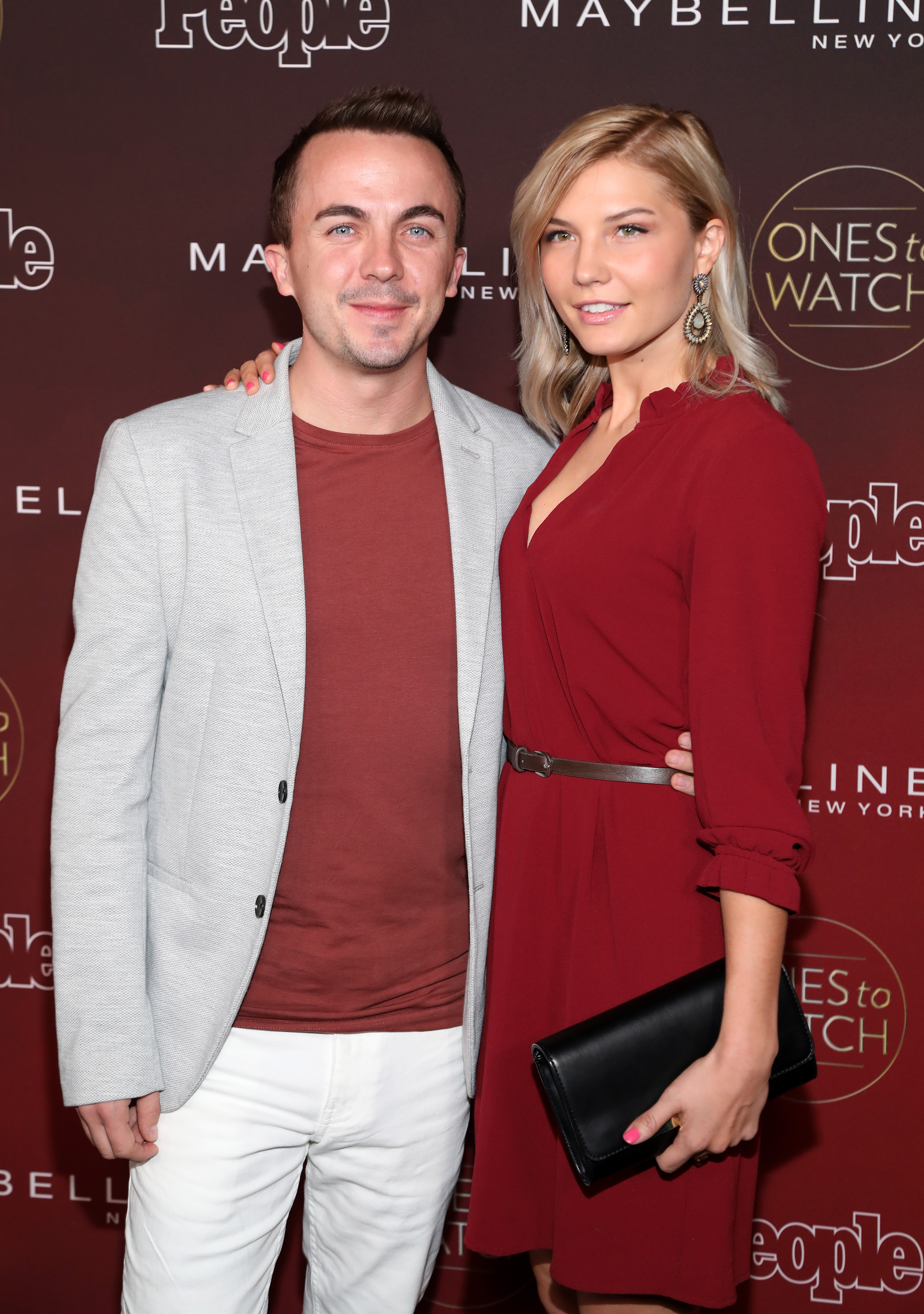 Frankie Muniz and Paige Price attend People's "Ones To Watch" at NeueHouse Hollywood on October 4, 2017 in Los Angeles, California. | Source: Getty Images