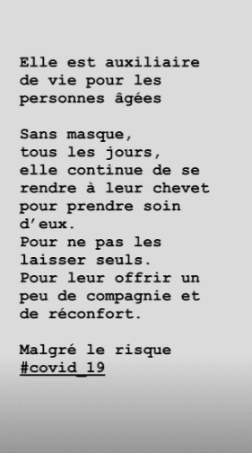 Capture d'écran de la story Instagram de valérie Bègue | Photo : Instagram/valeriebegue/ Capture d'écran de la story Instagram de valérie Bègue | Photo : Instagram/valeriebegue/