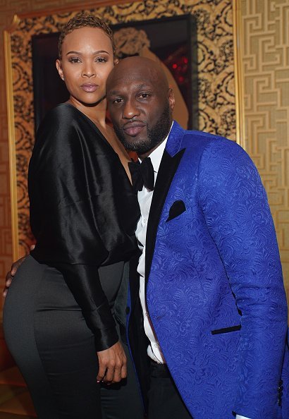 Lamar Odom and Sabrina Parr at Ladies Love R&B in Atlanta, Georgia.| Photo: Getty Images.