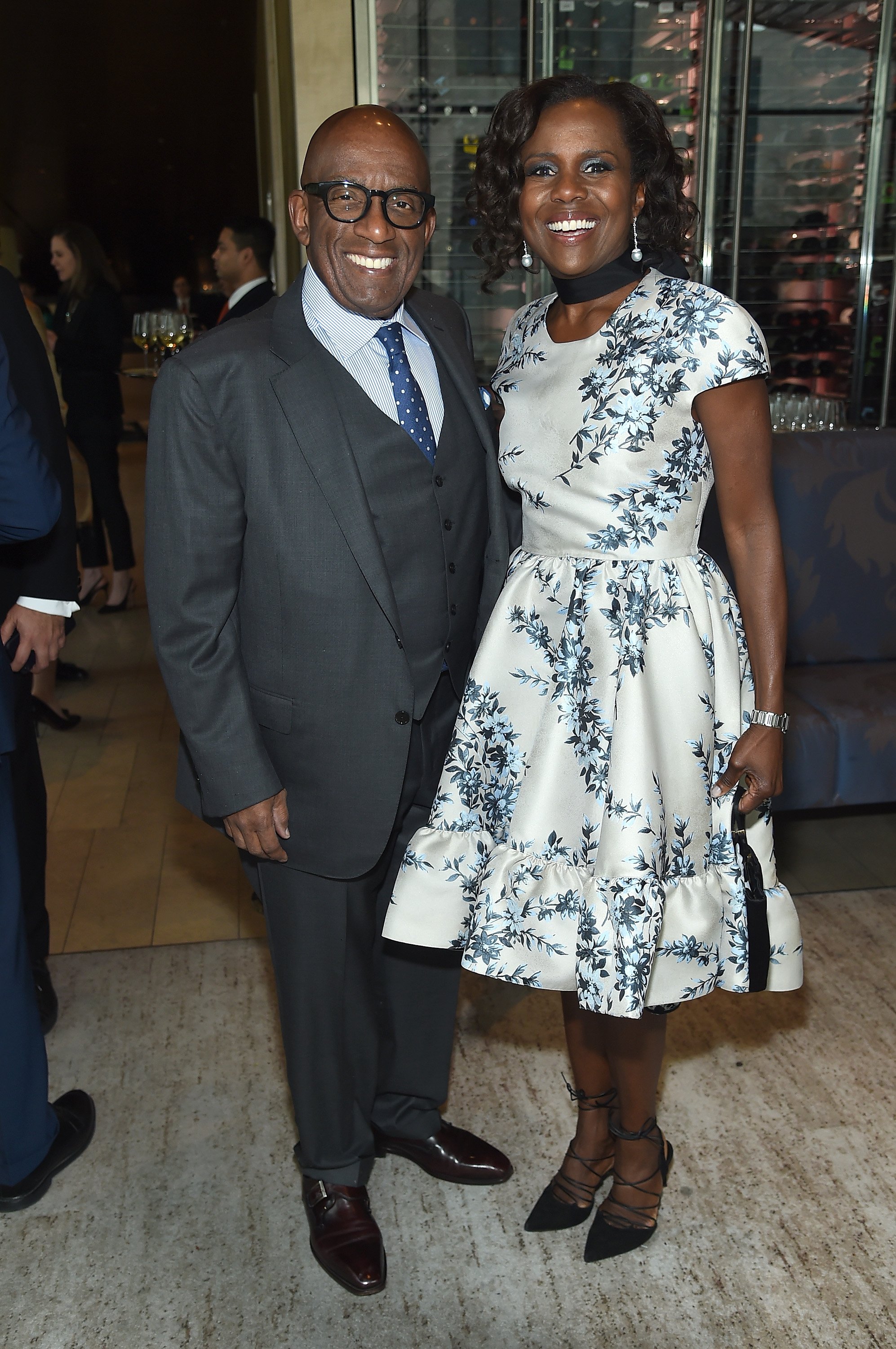 Al Roker and  Deborah Roberts attend the 45th Chaplin Award Gala at Alice Tully Hall, Lincoln Center on April 30, 2018 in New York City. | Source: Getty Images