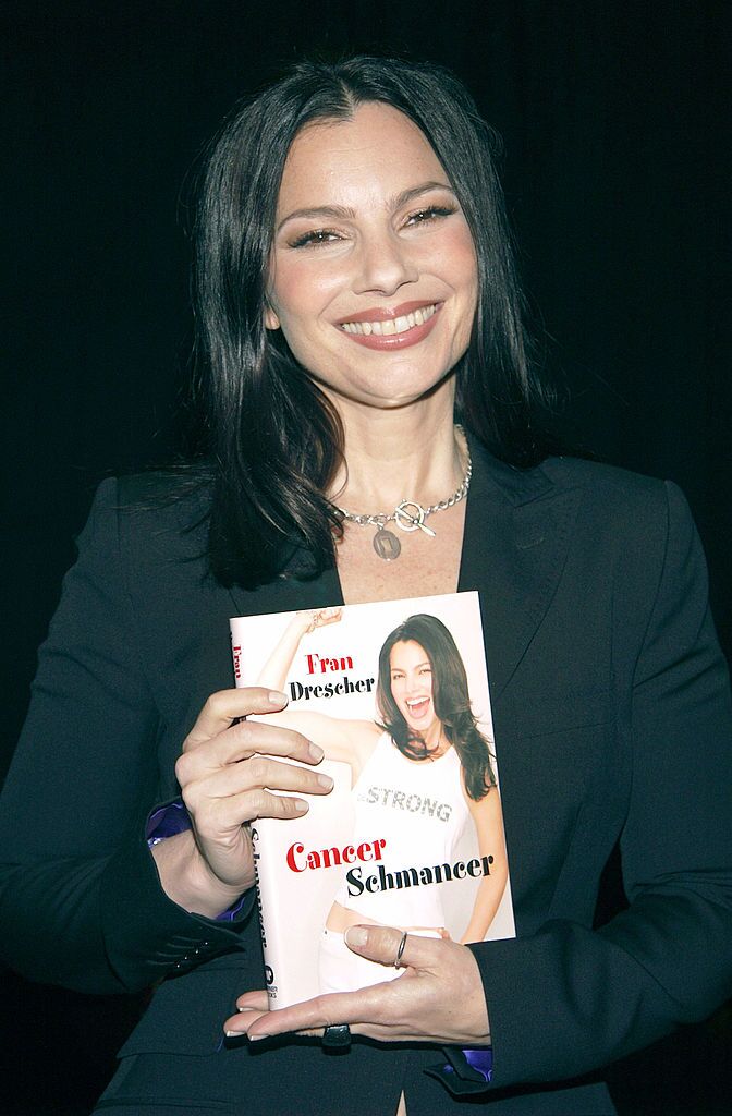  Fran Drescher appears at a book signing for her latest book "Cancer Schmancer," a memoir describing her recovery from cancer | Getty Images