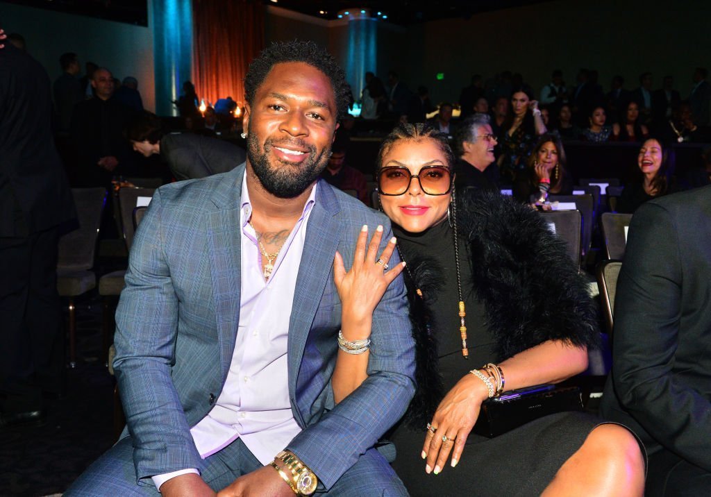Kelvin Hayden and Taraji P. Henson attending Sugar Ray Leonard Foundation's 10th Annual "Big Fighters, Big Cause" Charity Boxing Night in May 2019. | Photo: Getty Images