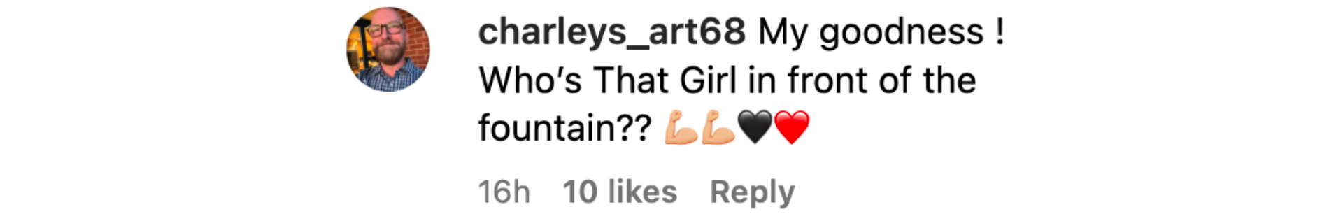 A comment left under an Instagram post made by Marlo Thomas in April 2023 | Source: Instagram.com/marlothomas
