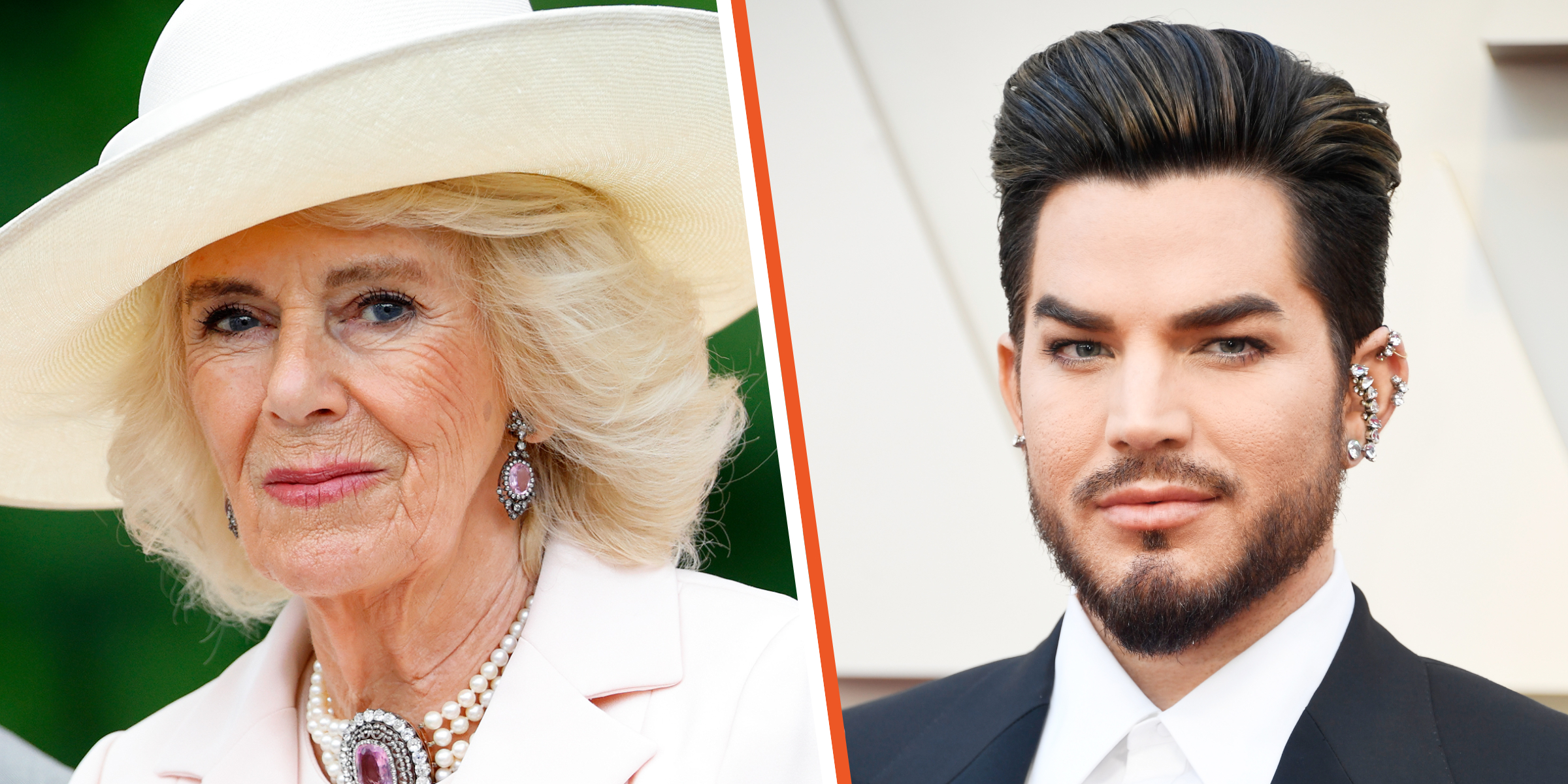 Queen Camilla | Adam Lambert | Source: Getty Images