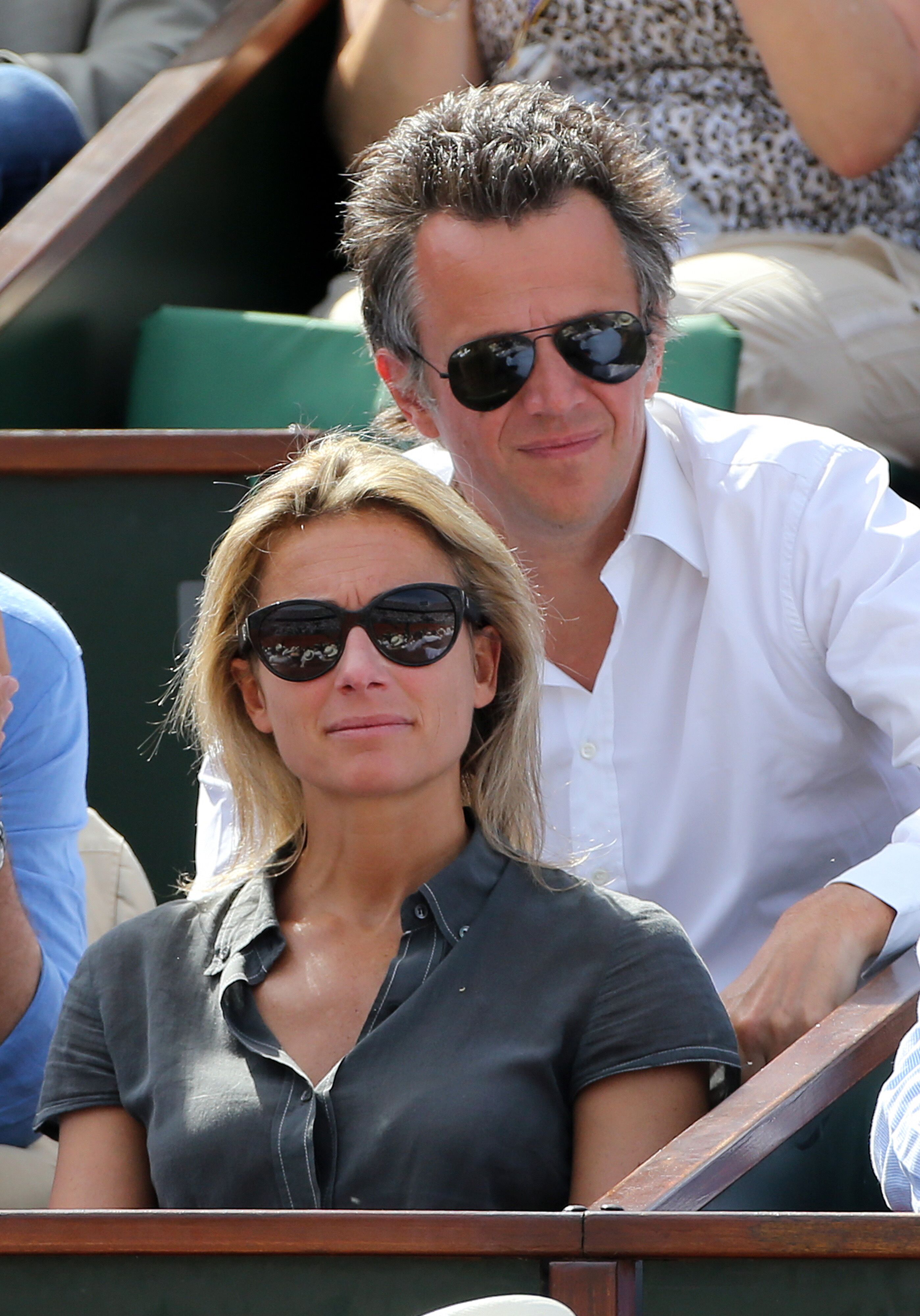 Anne-Sophie et son compagnon Arthur Sadoun. l Source : Getty Images