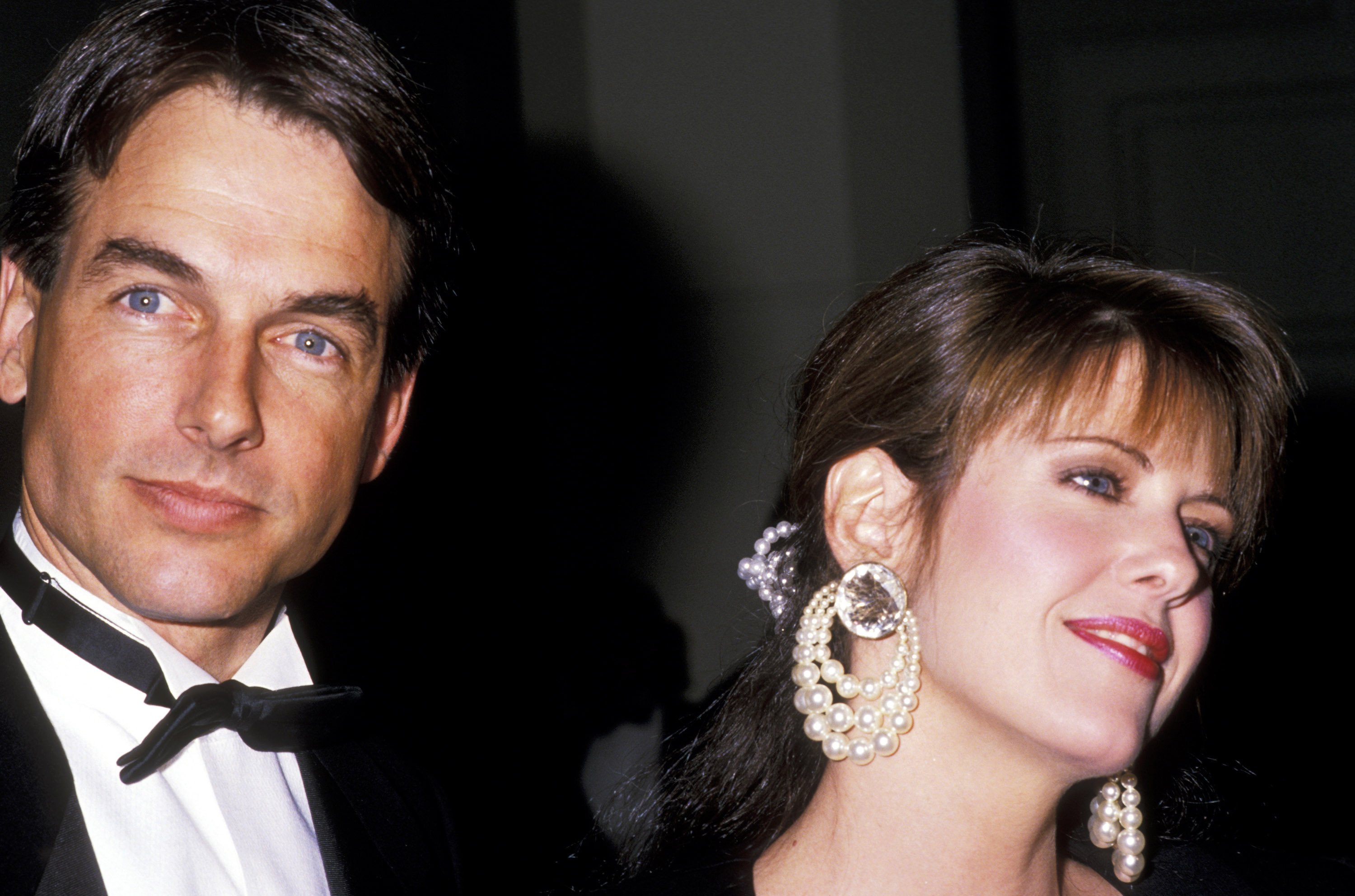 Mark Harmon and Pam Dawber during American Film Institute Honors Gregory Peck on March 09, 1989 at Beverly Hilton Hotel in Beverly Hills | Source: Getty Images