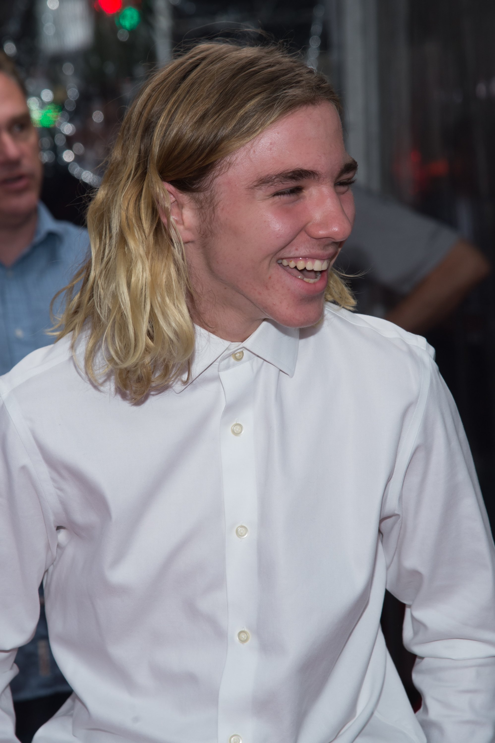  Rocco Ritchie attends "The Man From U.N.C.L.E." New York Premiere at the Ziegfeld Theater on August 10, 2015 in New York City. | Source: Getty Images