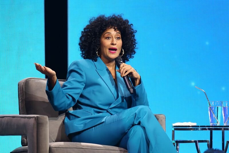 Tracee Ellis Ross at Oprah's 2020 Vision Tour in February | Source: Getty Images/GlobalImagesUkraine