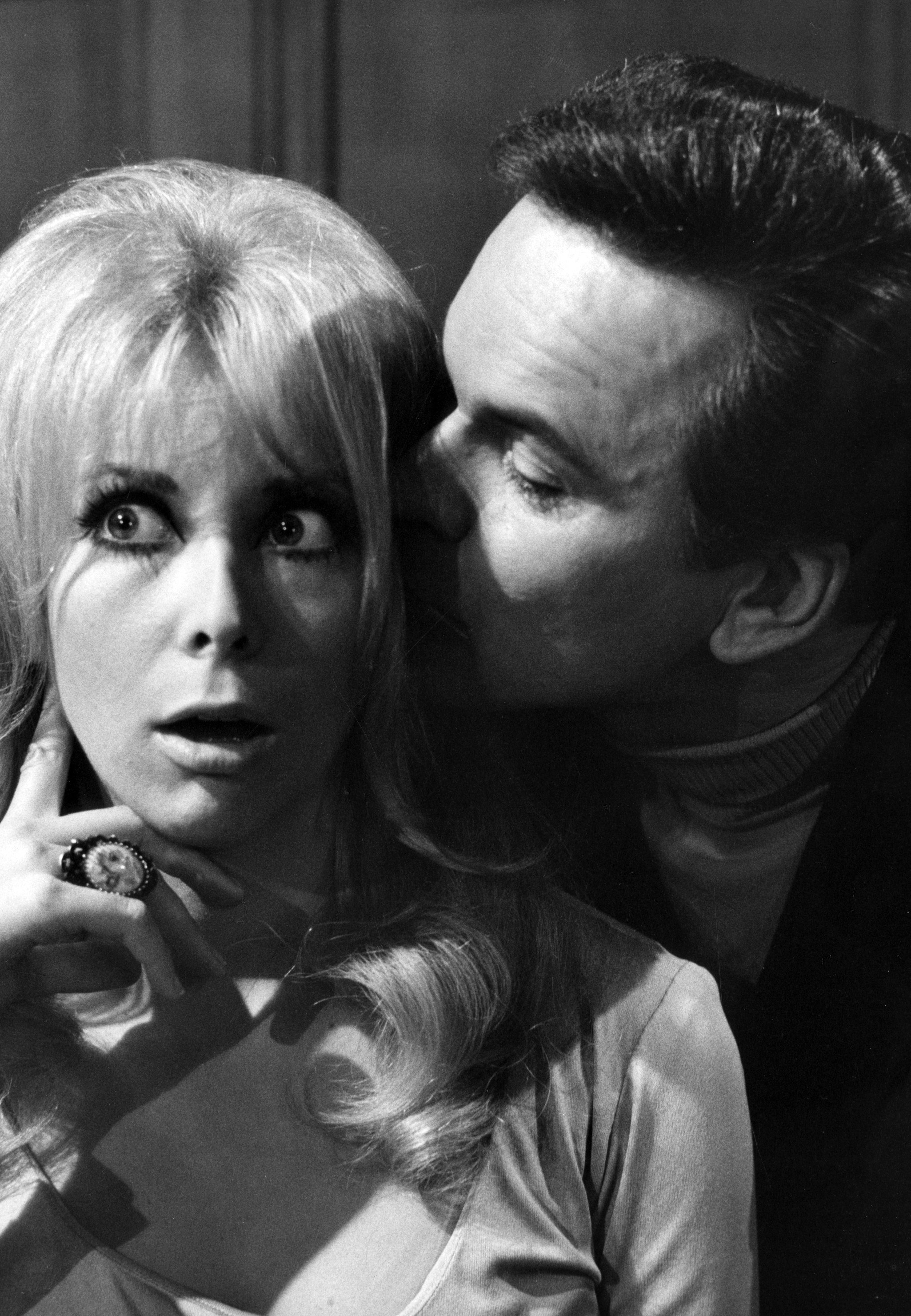 Angelique Delores Pettyjohn and Bob Crane in "Love and the Modern Wife" on October 27, 1969. | Source: ABC Photo Archives/Disney General Entertainment Content/Getty Images