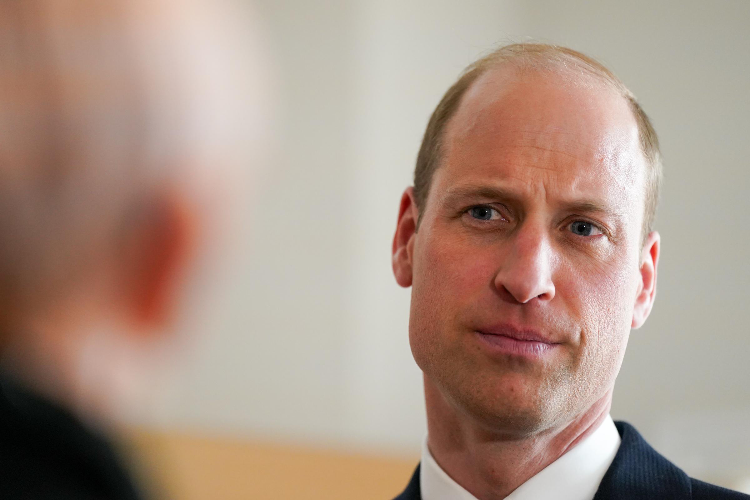 Prince William visits James' Place Newcastle in Newcastle upon Tyne, England on April 30, 2024 | Source: Getty Images