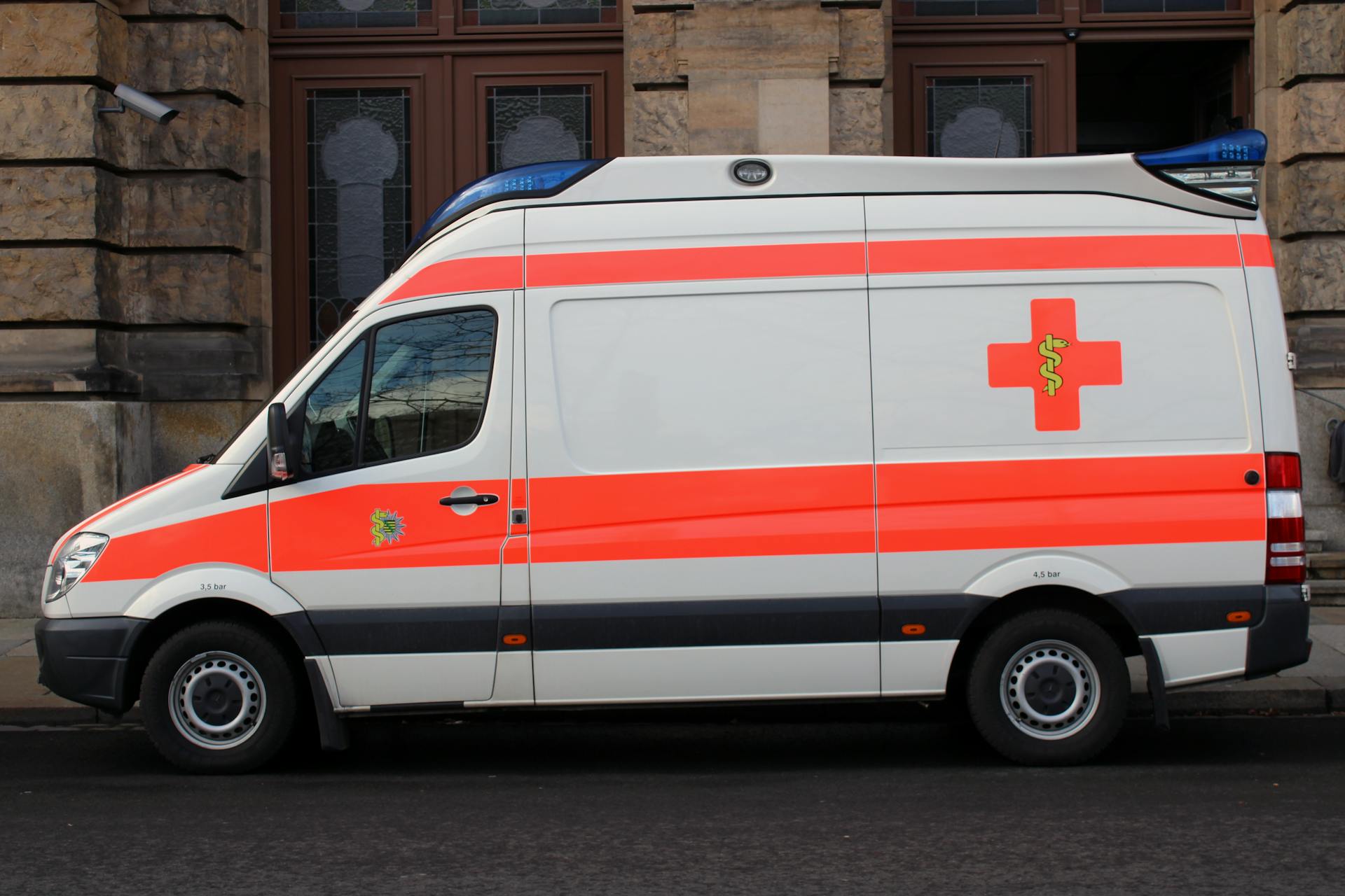 A parked ambulance | Source: Pexels