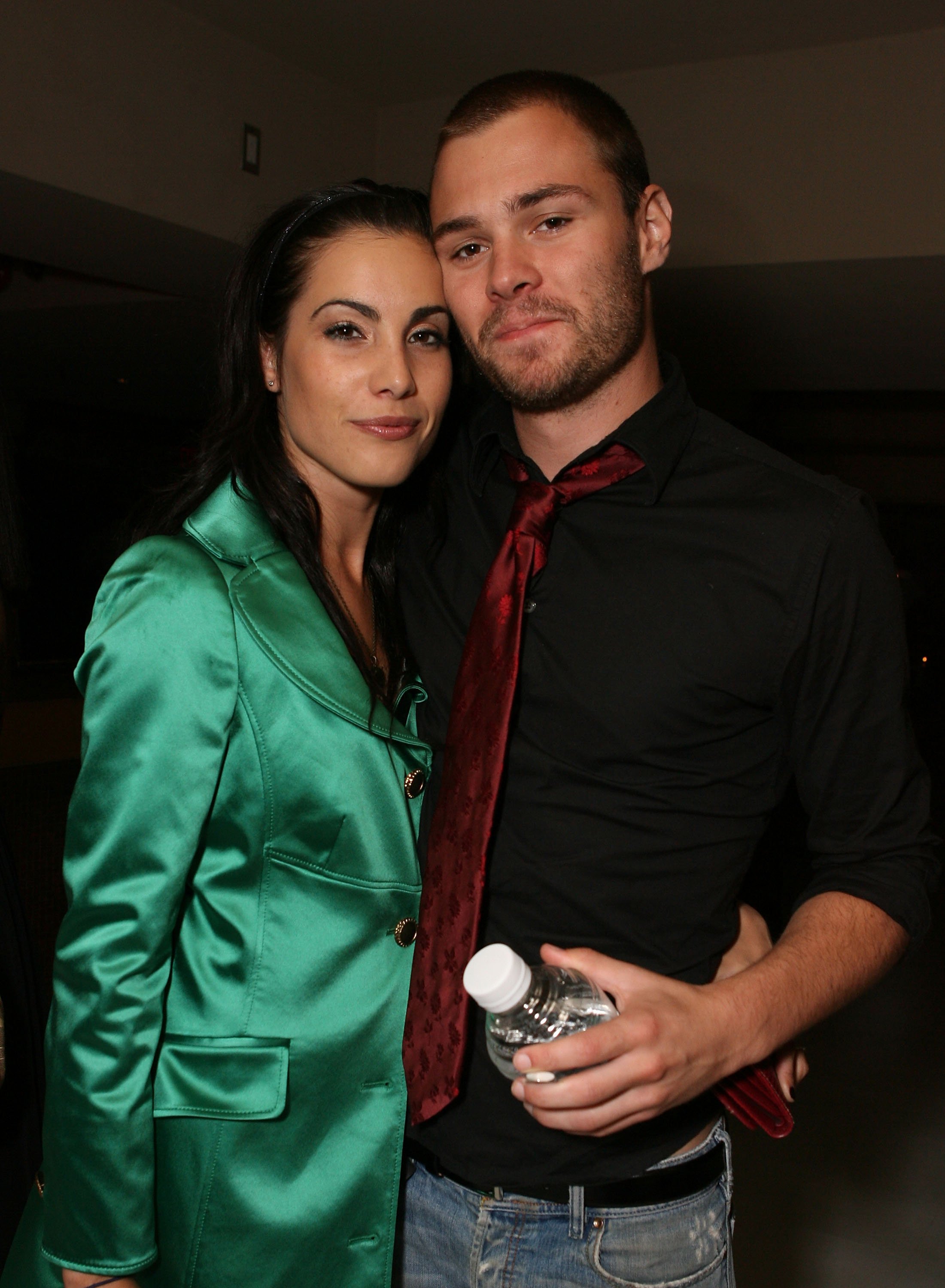 Carly Pope and Patrick John Flueger at the 32nd Annual Toronto International Film Festival on September 8, 2007, in Toronto | Source: Getty Images