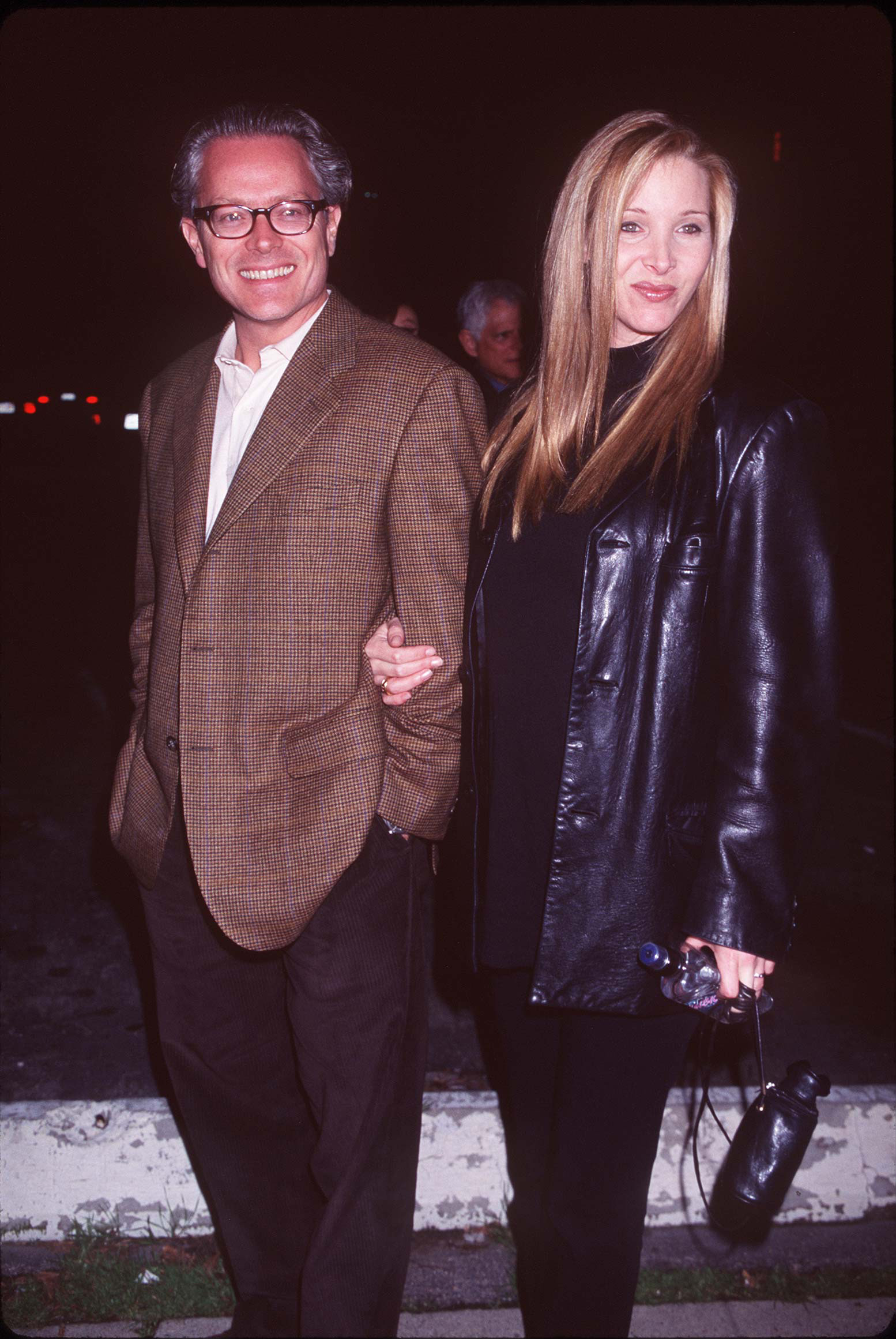 Lisa Kudrow and husband Michel Stern during the special screening of "Kissing a Fool" | Source: Getty Images