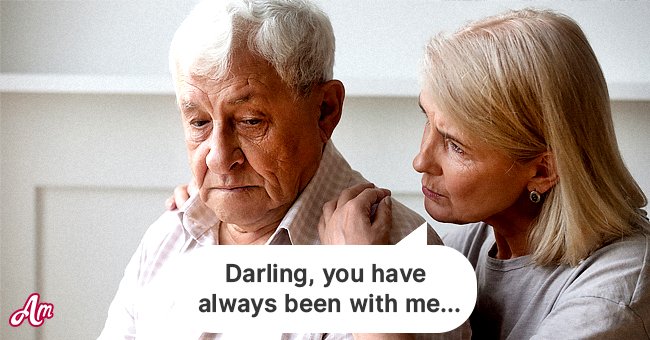 The old man had been at his wife's side for many hardships in her life. | Photo: Shutterstock