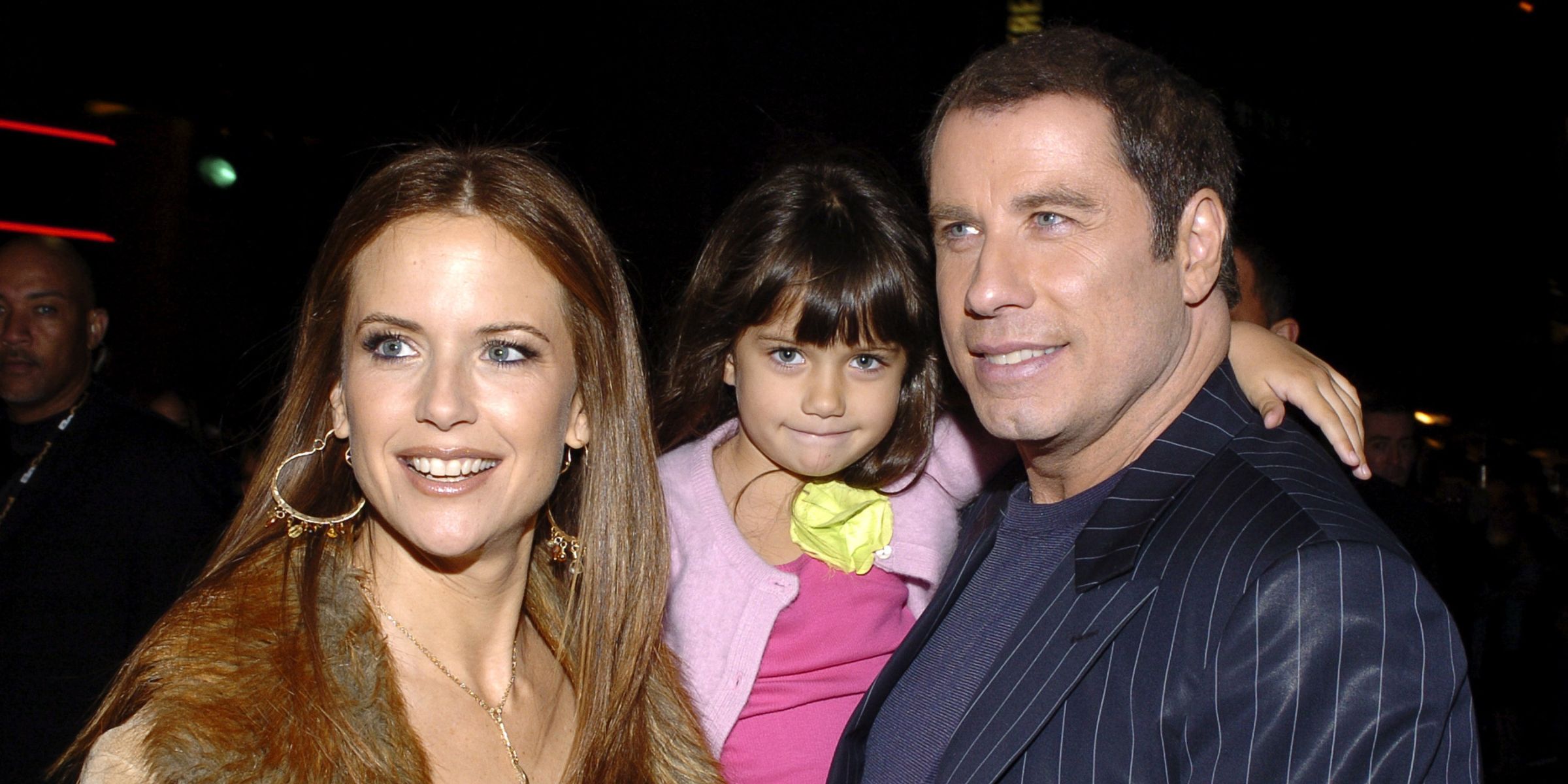 Kelly Preston, Ella Bleu, and John Travolta | Source: Getty Images