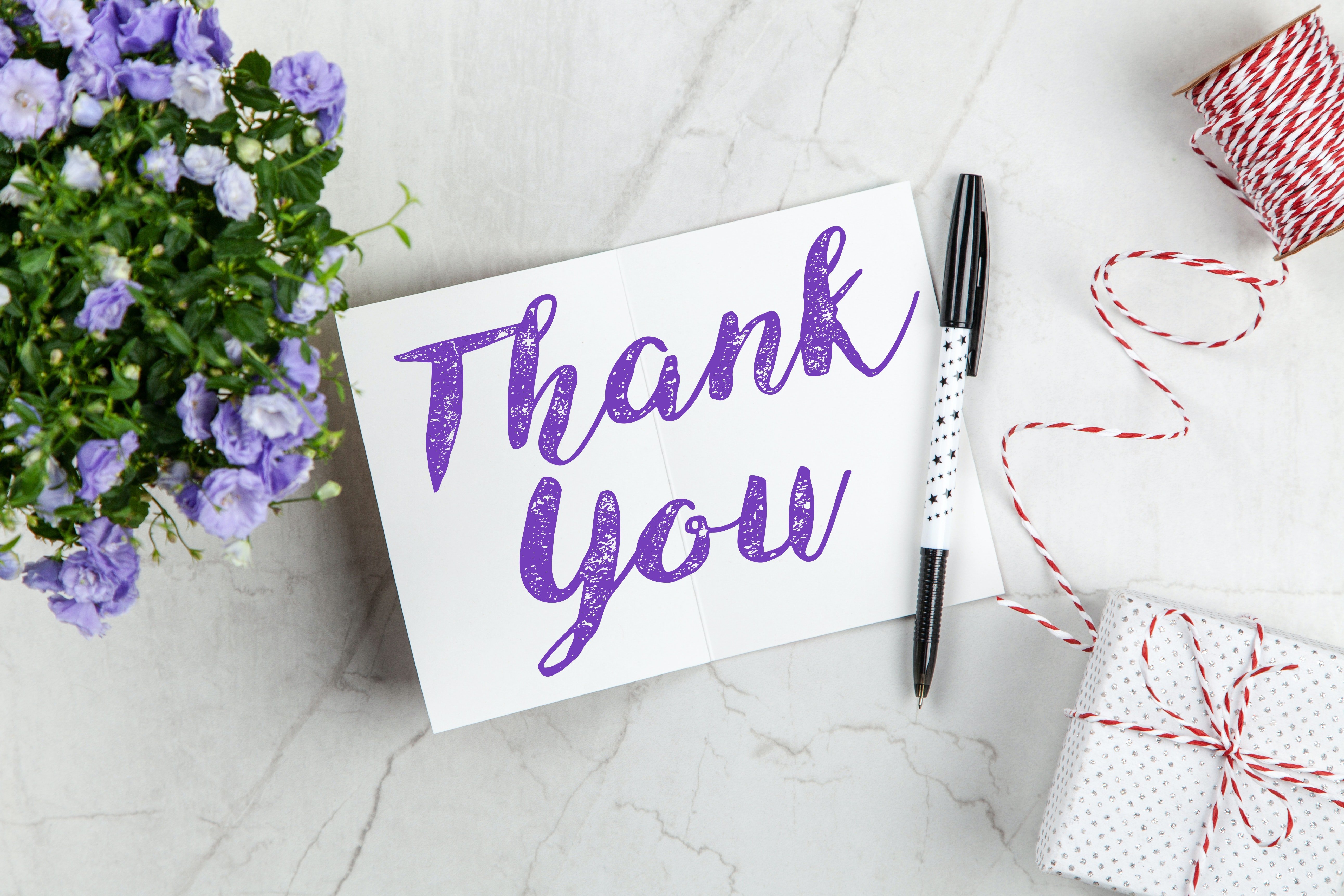 A thank you note to show gratitude | Source: Pexels