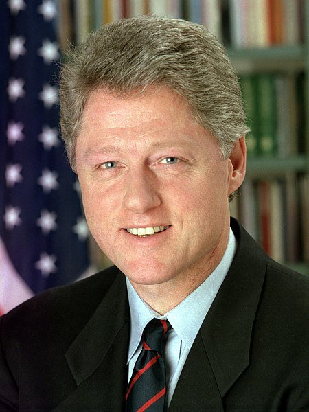 Official White House photo of President Bill Clinton in 1993. | Photo: Wikimedia Commons