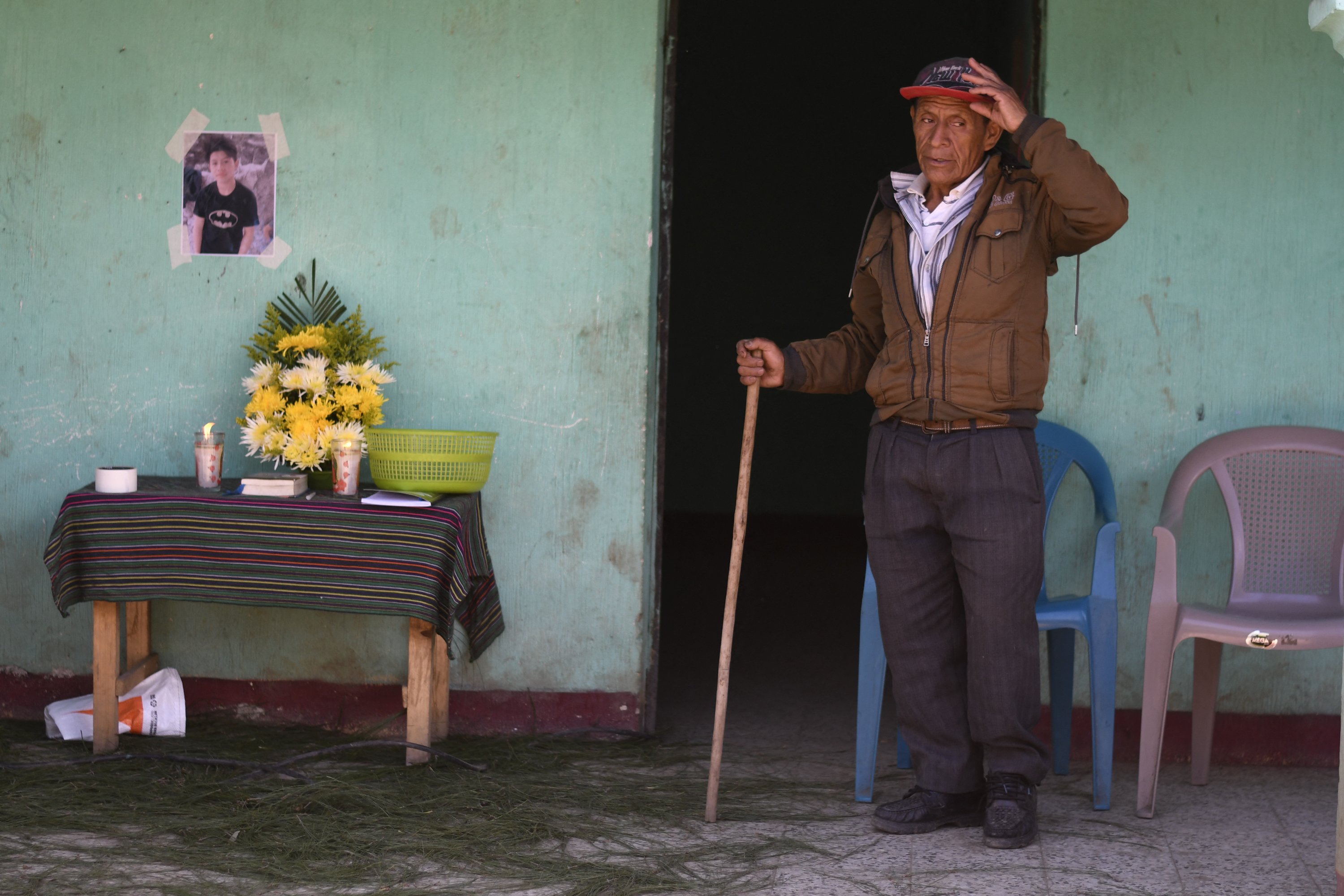 Juan Wilmer's grandfather in Guatemala in 2022. | Source: Getty Images